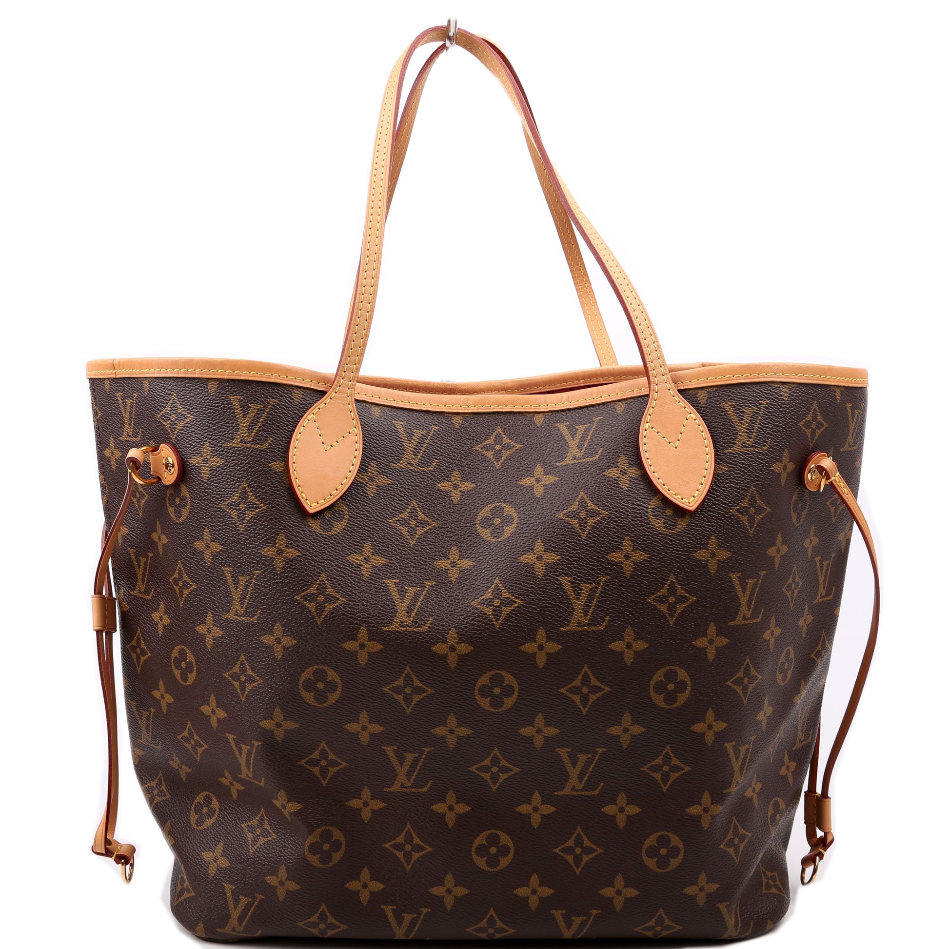 Louis Vuitton Neverfull MM Monogram Pink Tote Bag Pink 1