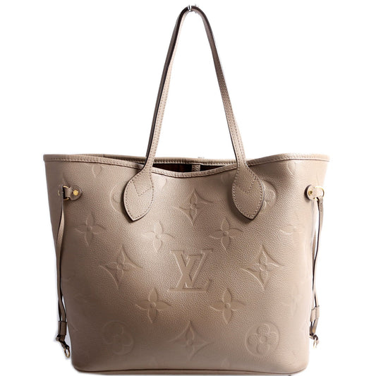 Louis Vuitton Neverfull MM Turtledove Empreinte Tote Bag