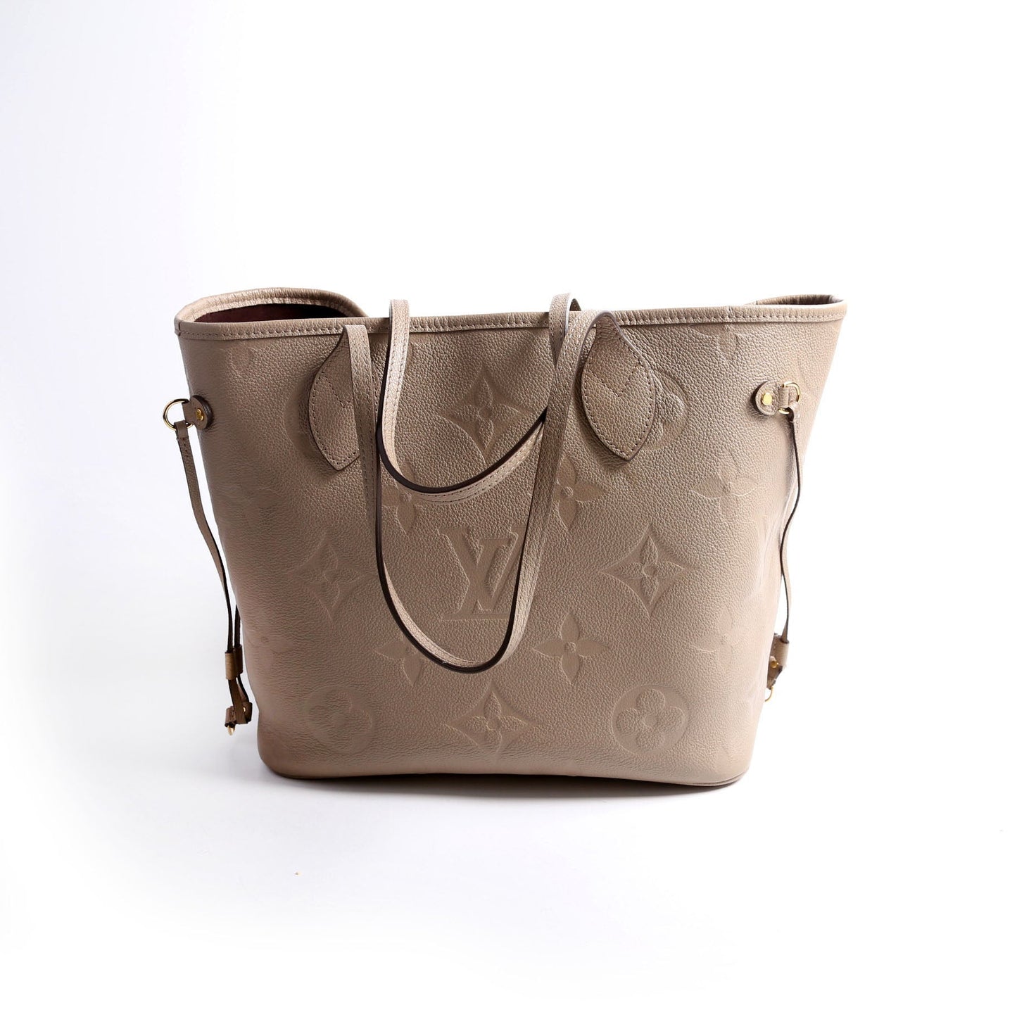 Louis Vuitton Neverfull MM Turtledove Empreinte Tote Bag