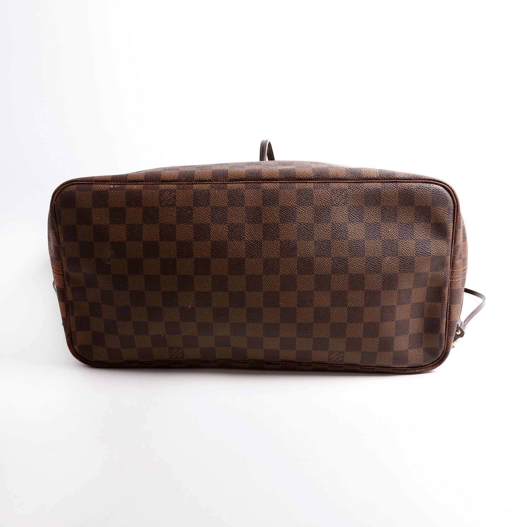 Louis Vuitton Neverfull GM Ebene Damier Red Tote Bag Red 1