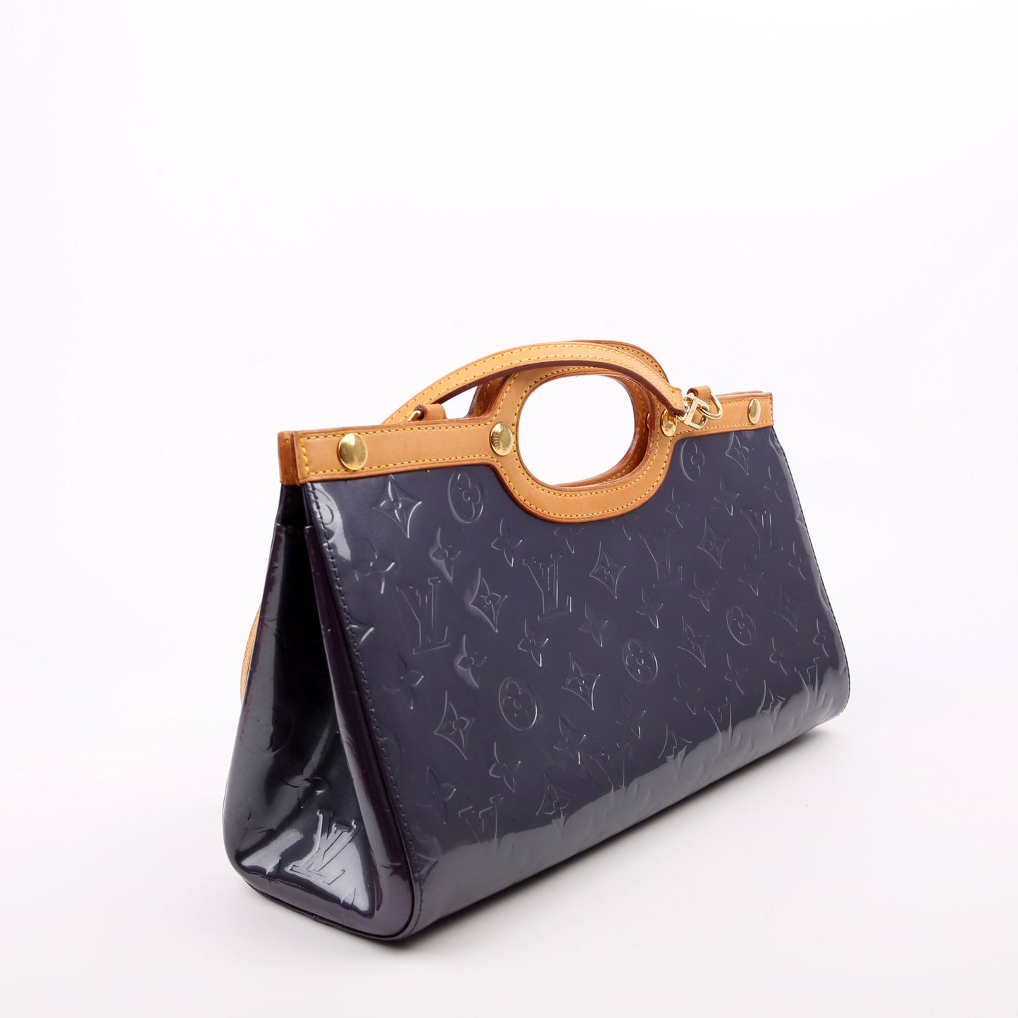 Louis Vuitton Roxbury Drive Purple Vernis Handbag