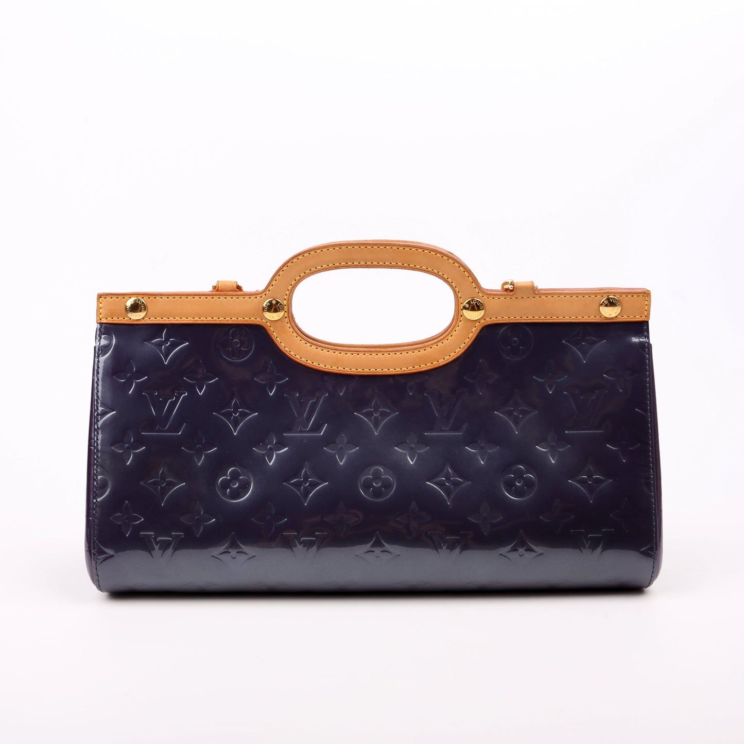 Louis Vuitton Roxbury Drive Purple Vernis Handbag