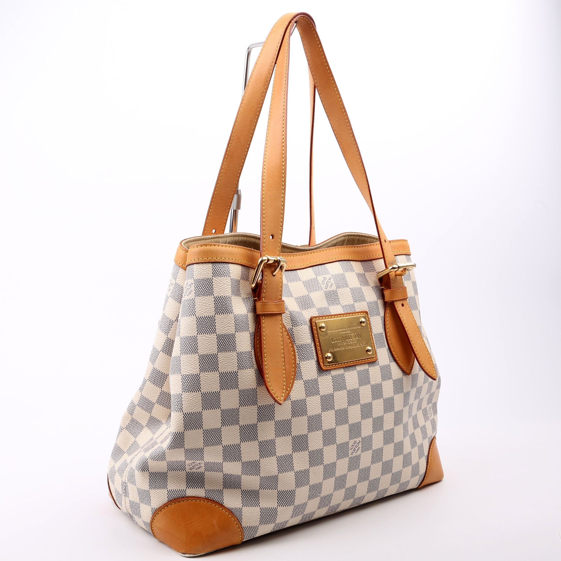Louis Vuitton Hampstead MM Azur Damier Handbag Azur 2