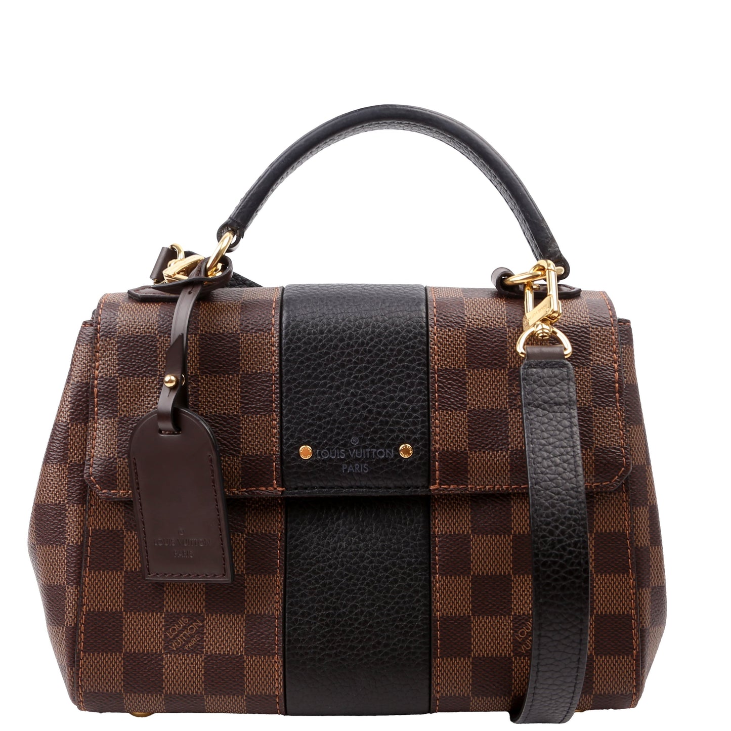 Louis Vuitton Bond Street BB Ebene Damier Black Handbag