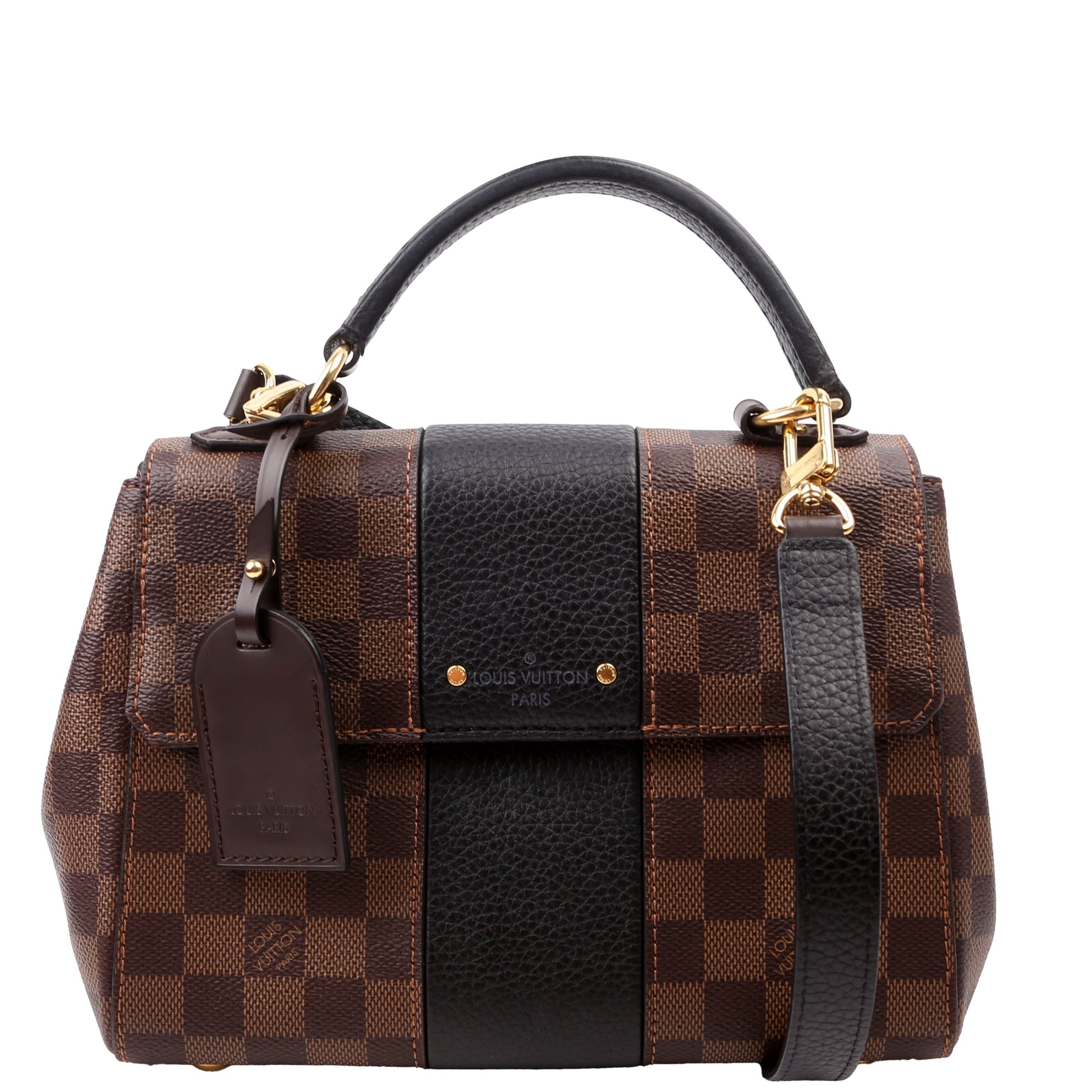 Louis Vuitton Bond Street BB Ebene Damier Black Handbag