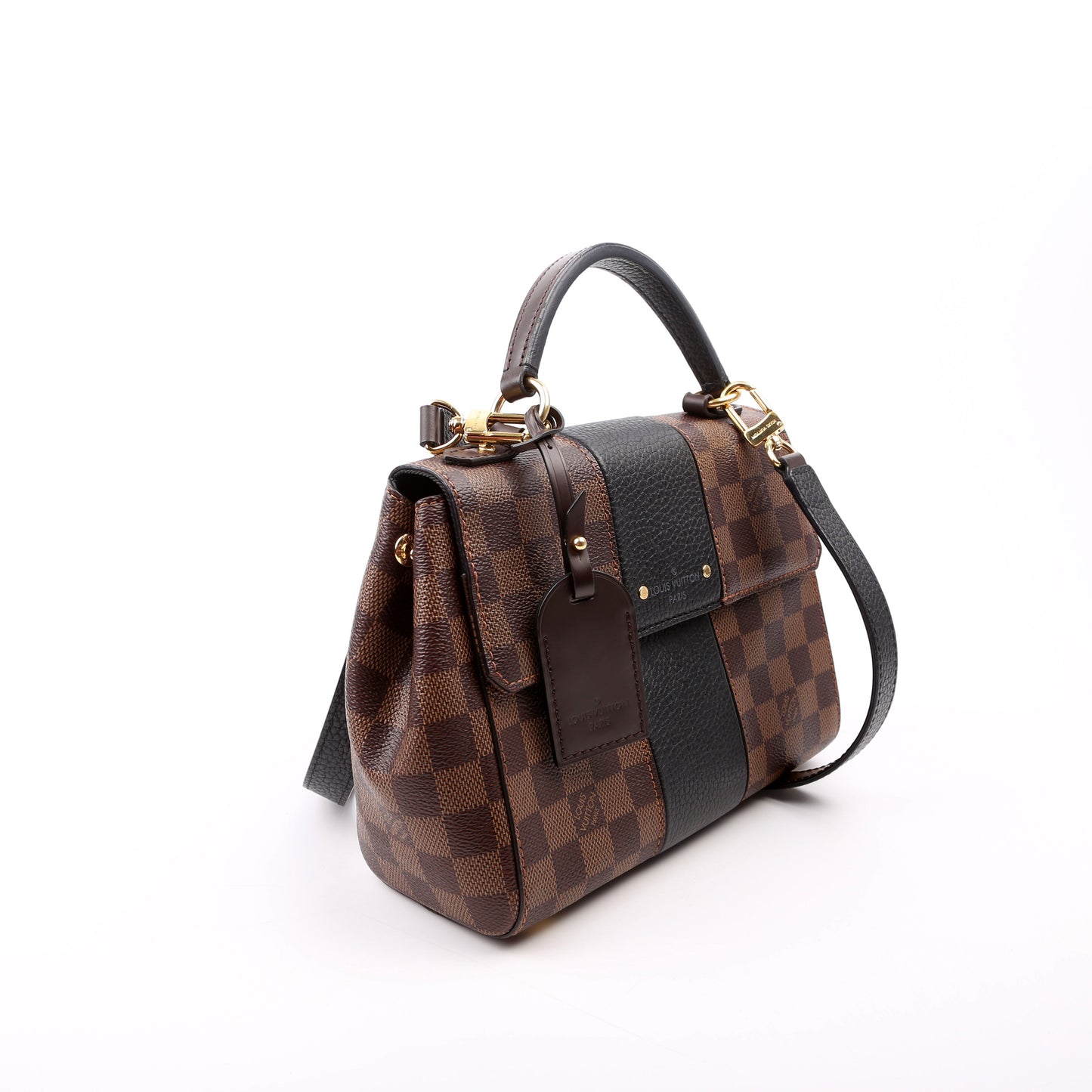 Louis Vuitton Bond Street BB Ebene Damier Black Handbag