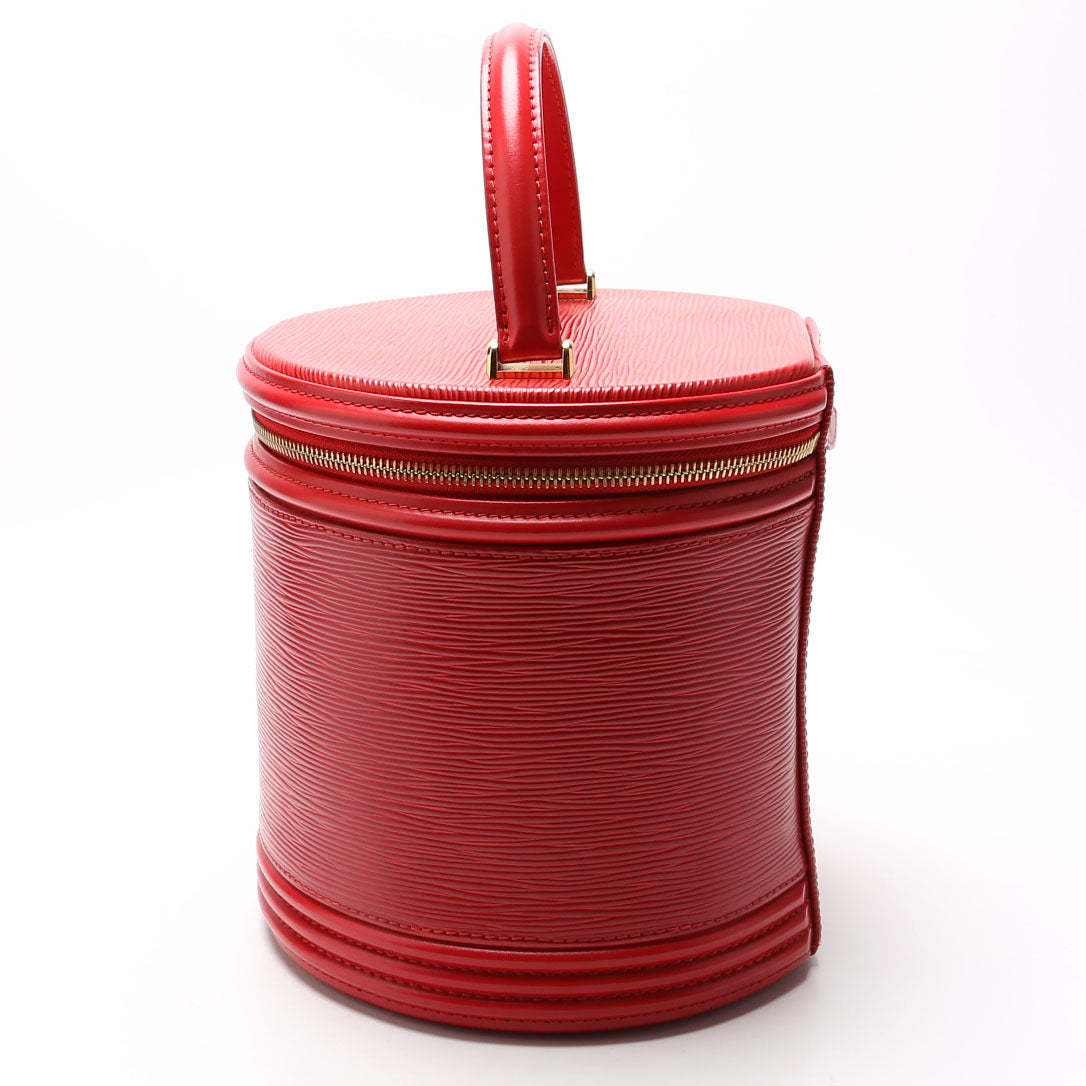 Louis Vuitton Cannes Vanity Epi Red Handbag