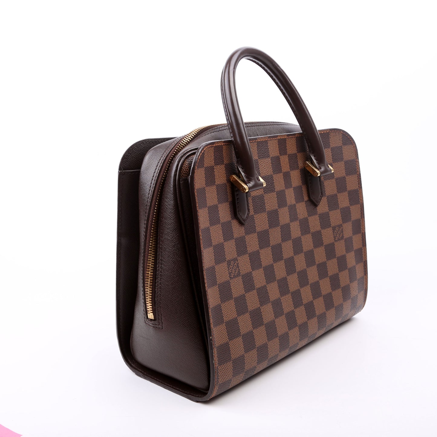 Louis Vuitton Triana Ebene Damier Handbag Ebene 8