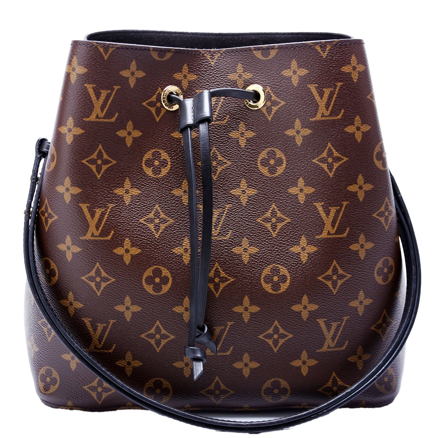 Louis Vuitton Neonoe Monogram Black Handbag Black 3