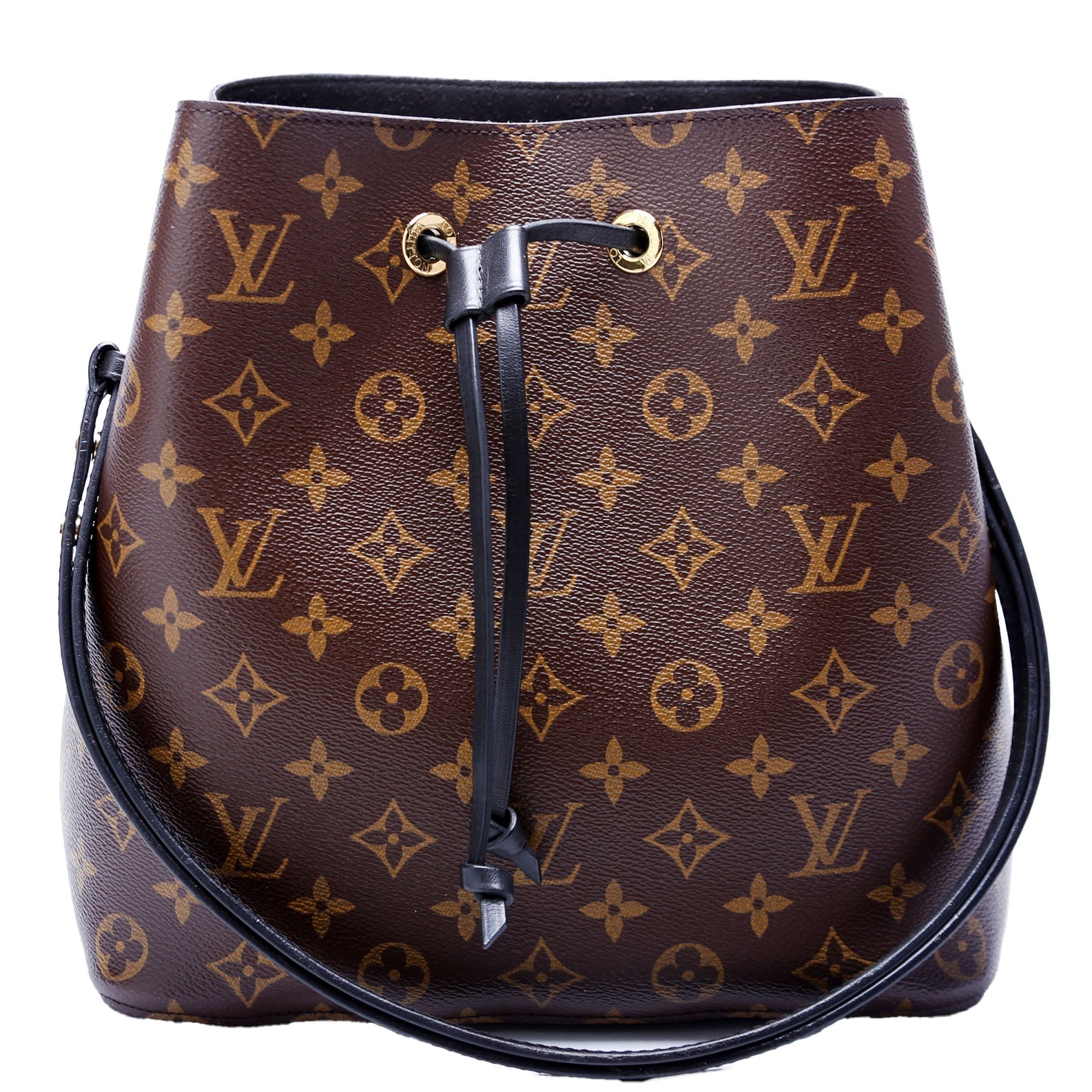 Louis Vuitton Neonoe Monogram Black Handbag Black 3