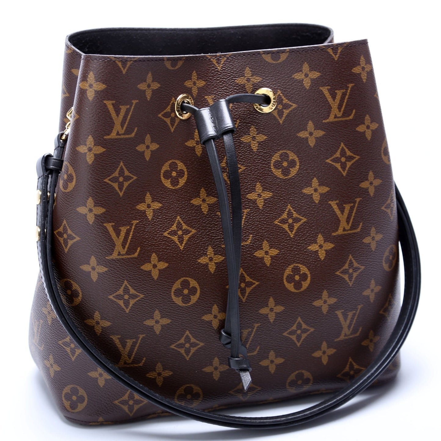 Louis Vuitton Neonoe Monogram Black Handbag Black 3