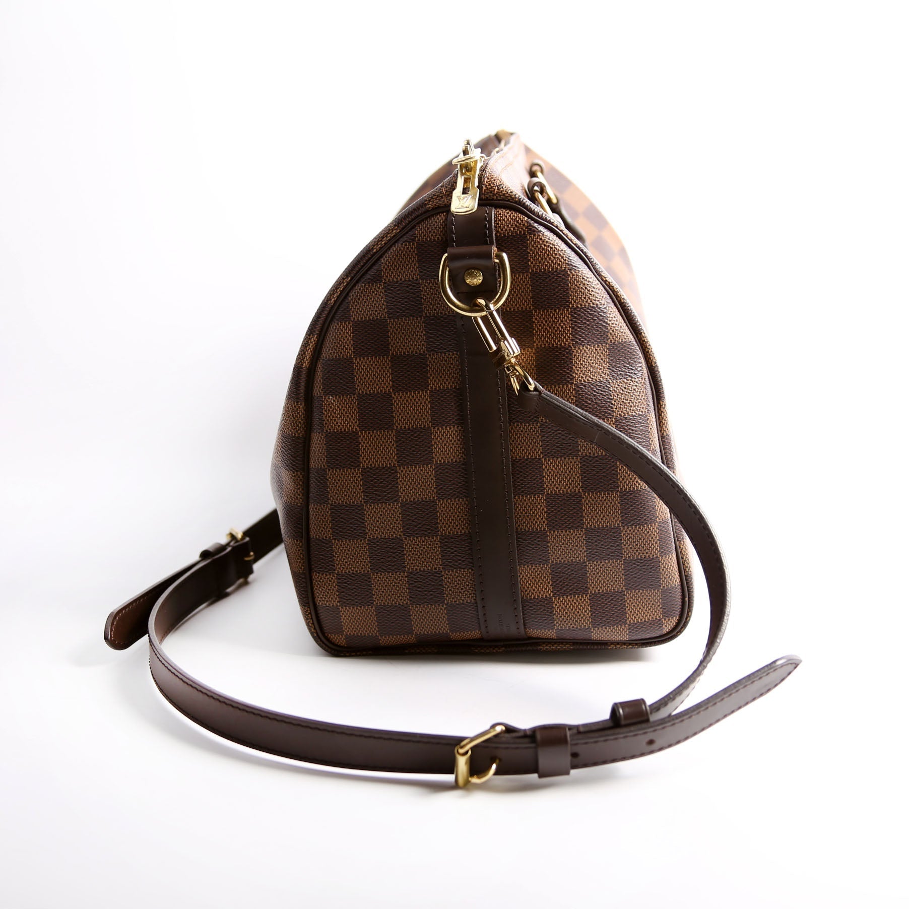 Louis Vuitton Speedy 30 Bandouliere Ebene Damier Handbag Ebene 29