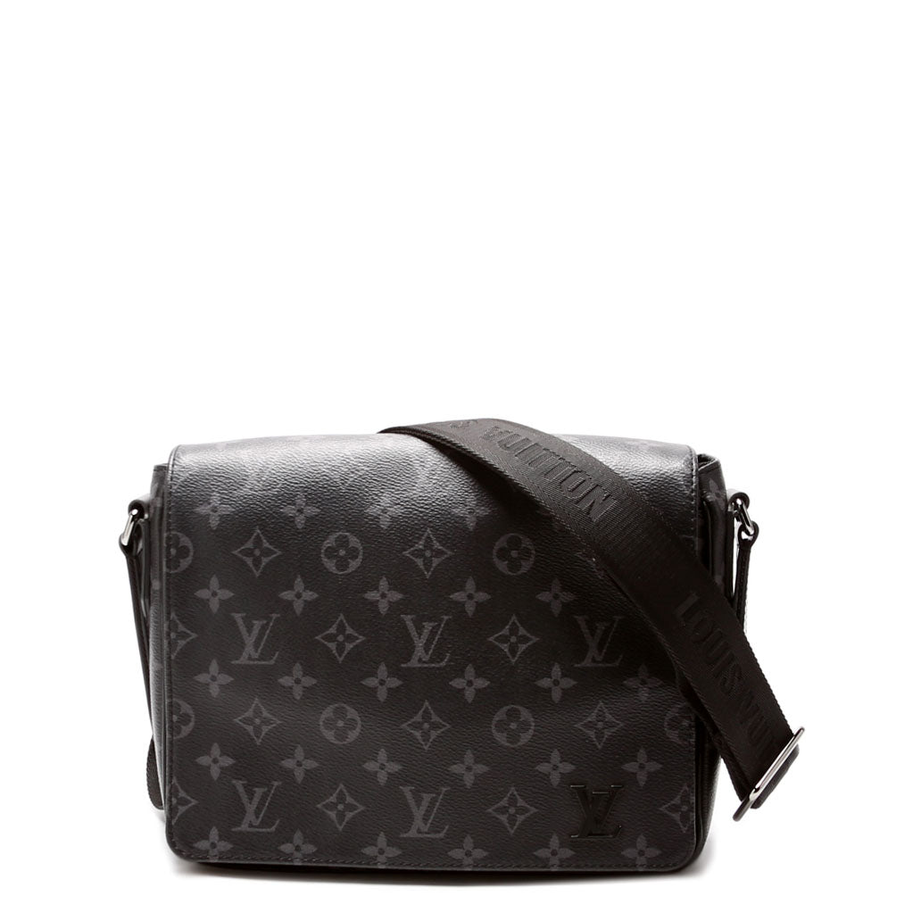 Louis Vuitton District PM Eclipse NV3 Monogram Black Handbag