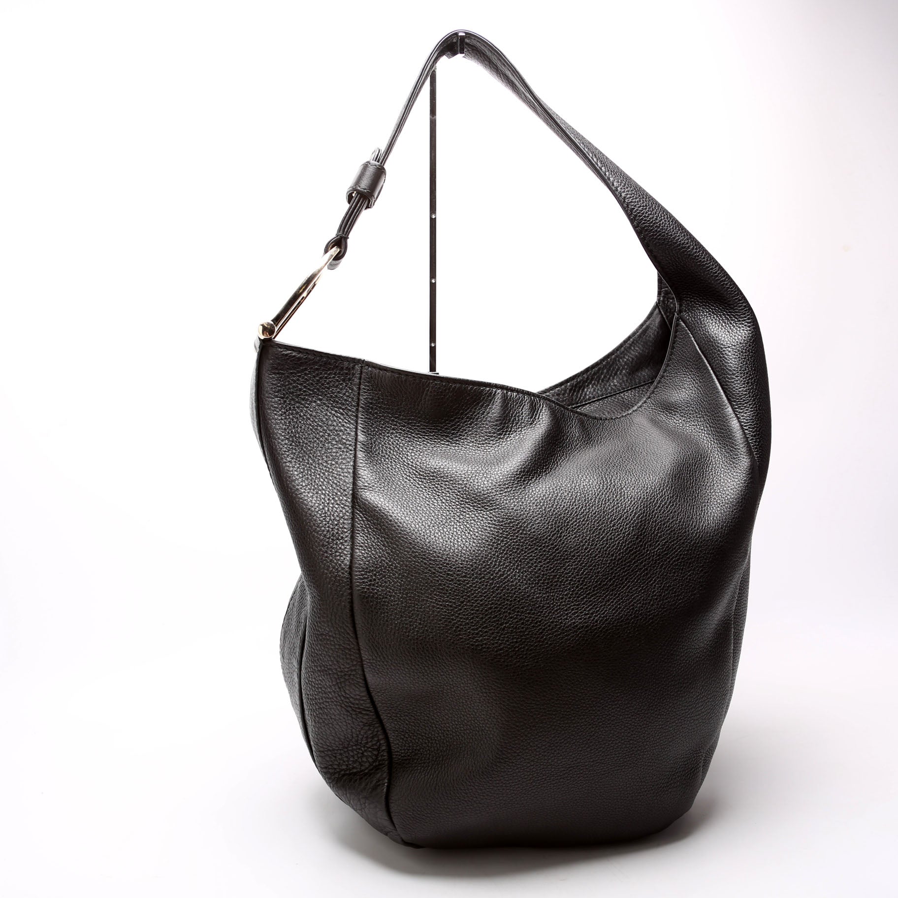 Gucci Greenwich One Leather Black Shoulder Bag