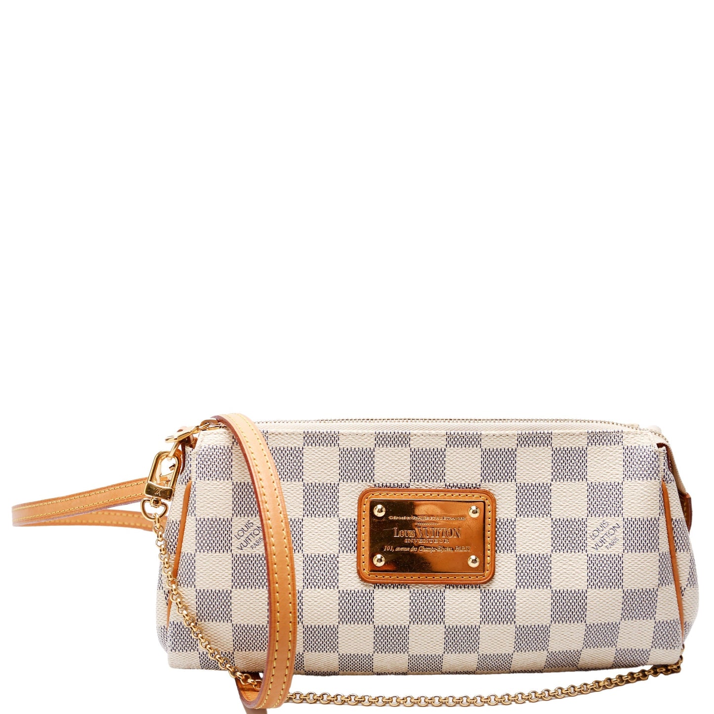 Louis Vuitton Eva Azur Damier Clutch Bag Azur 10