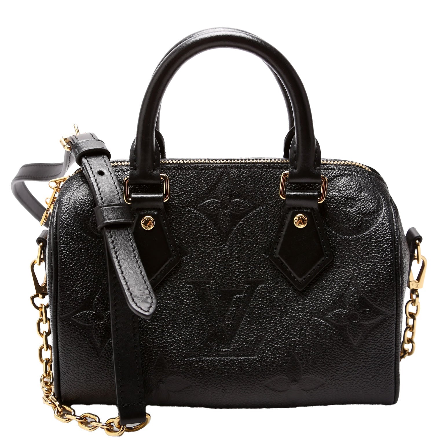 Louis Vuitton Speedy 20 W NM Black Empreinte Handbag
