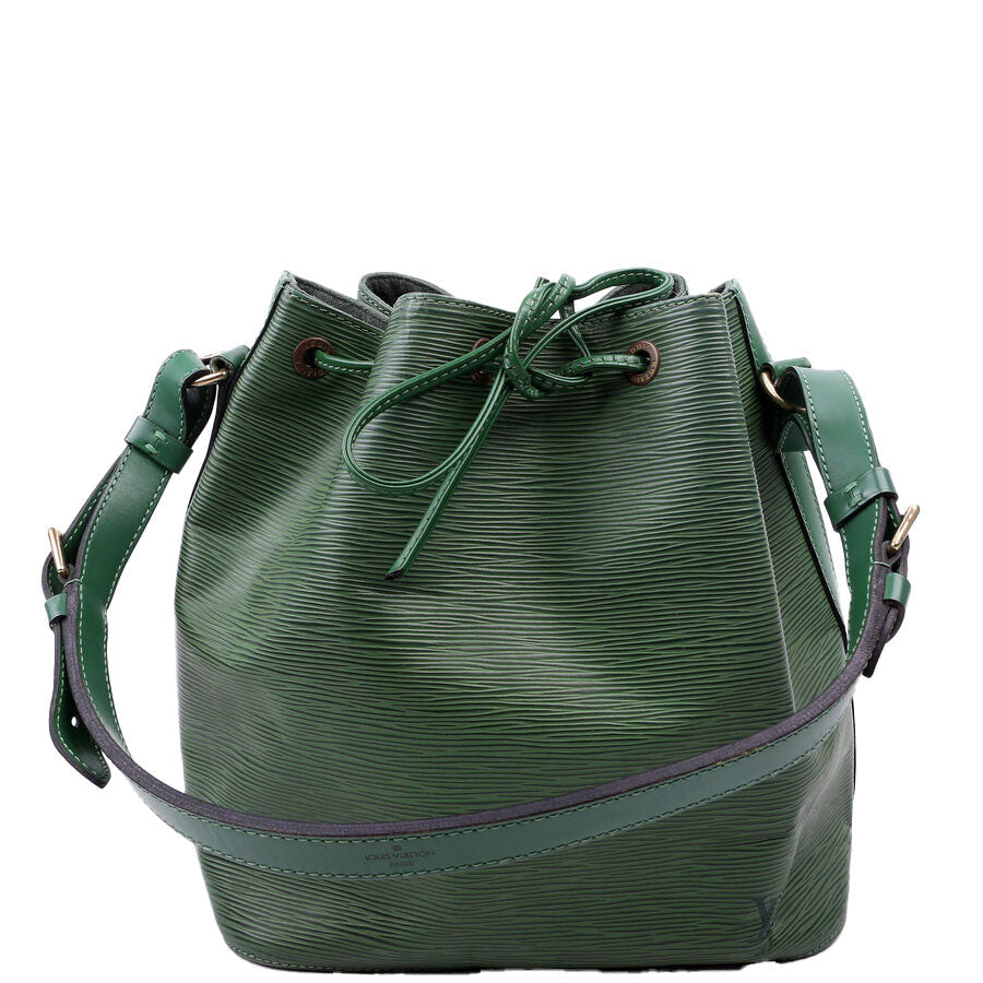 Louis Vuitton Noe Petit Epi Green Handbag