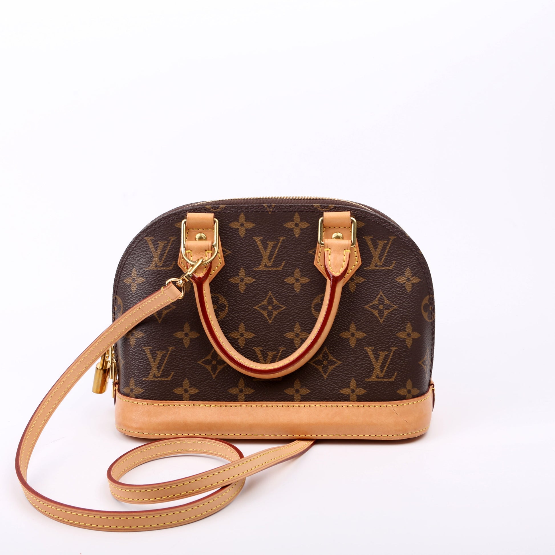 Louis Vuitton Alma BB Monogram Handbag Monogram 19