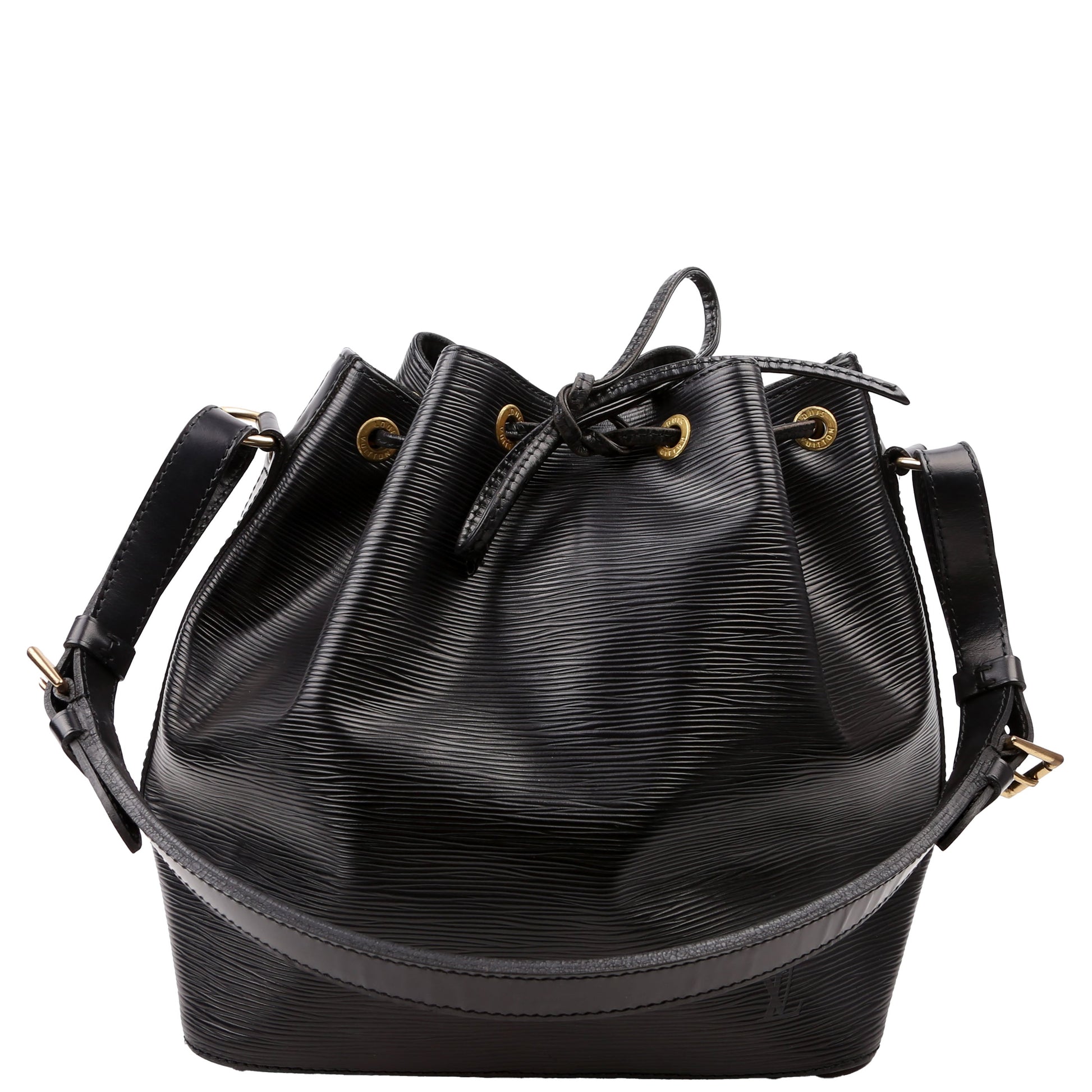 Louis Vuitton Noe Petit Epi Black Handbag