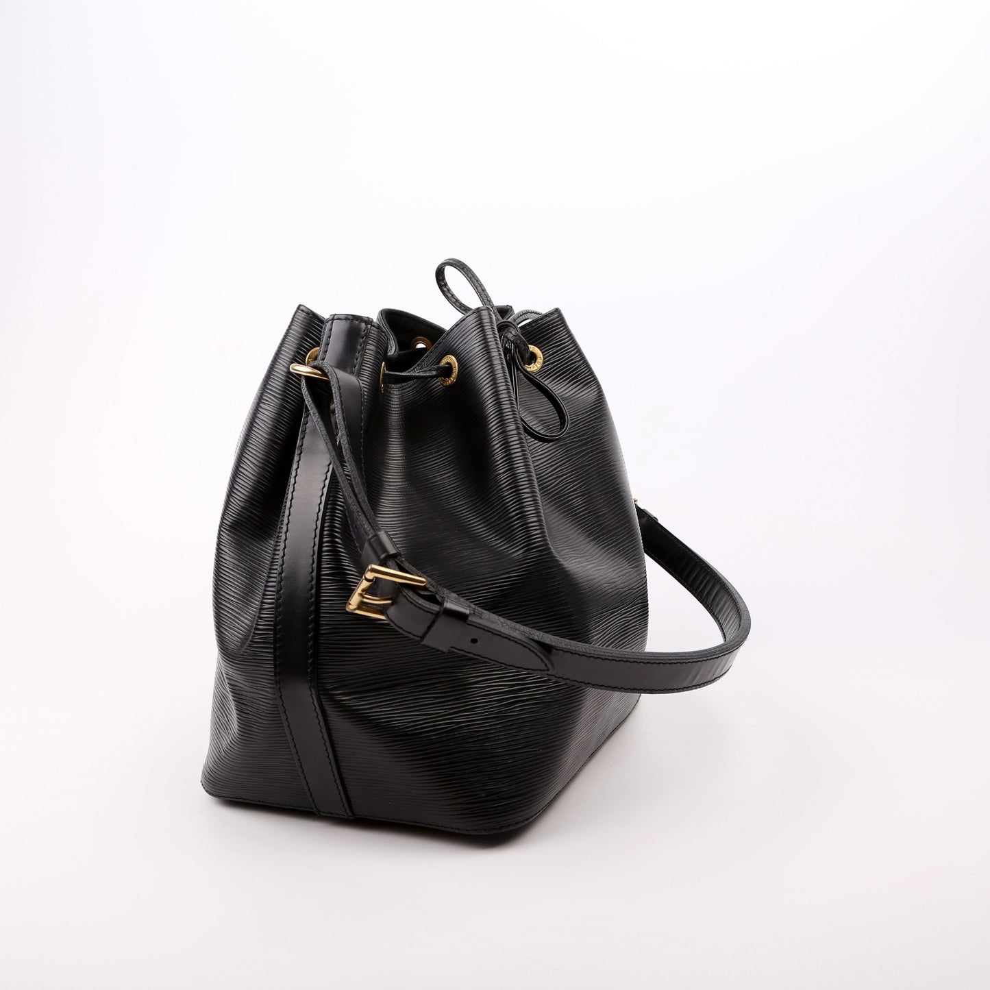 Louis Vuitton Noe Petit Epi Black Handbag