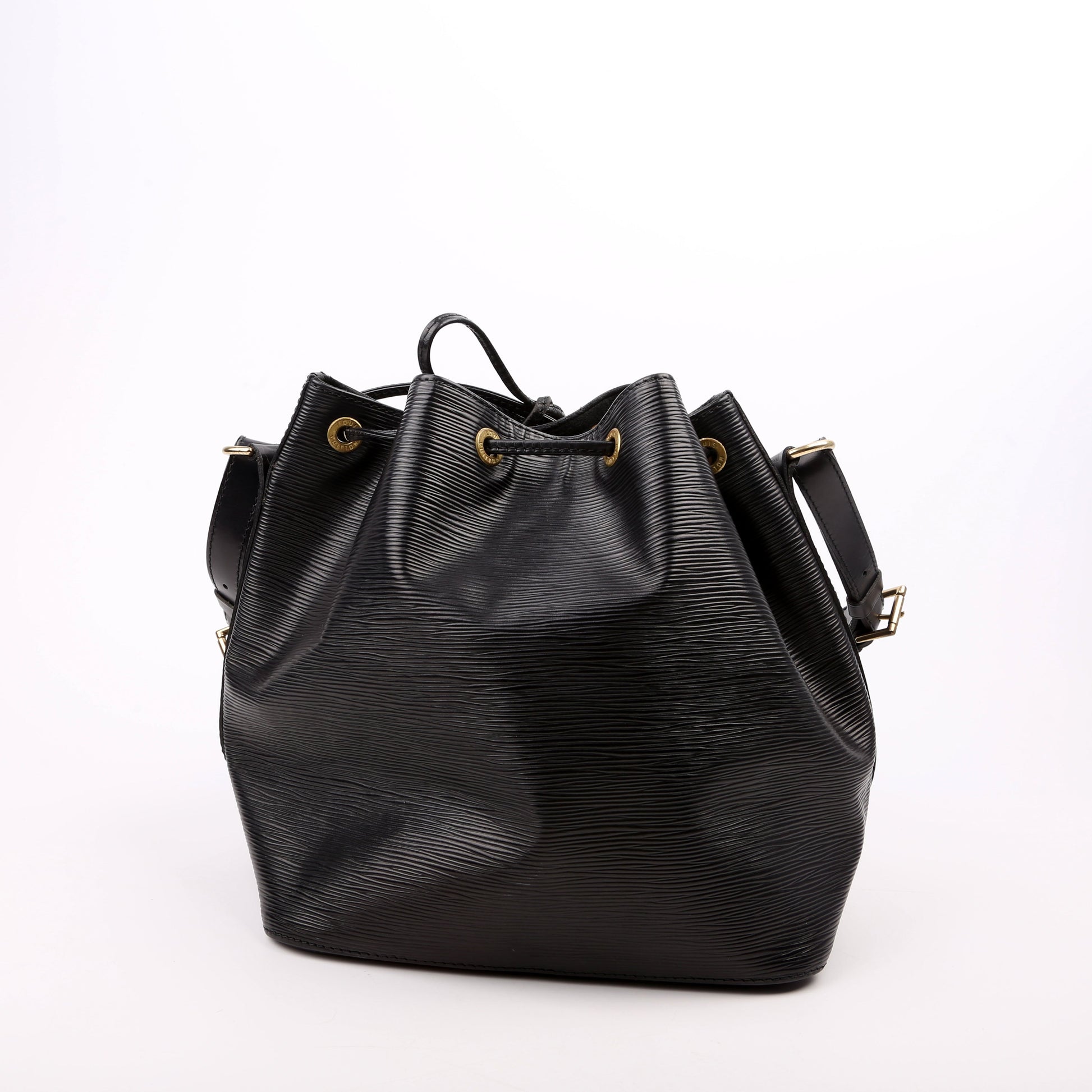 Louis Vuitton Noe Petit Epi Black Handbag