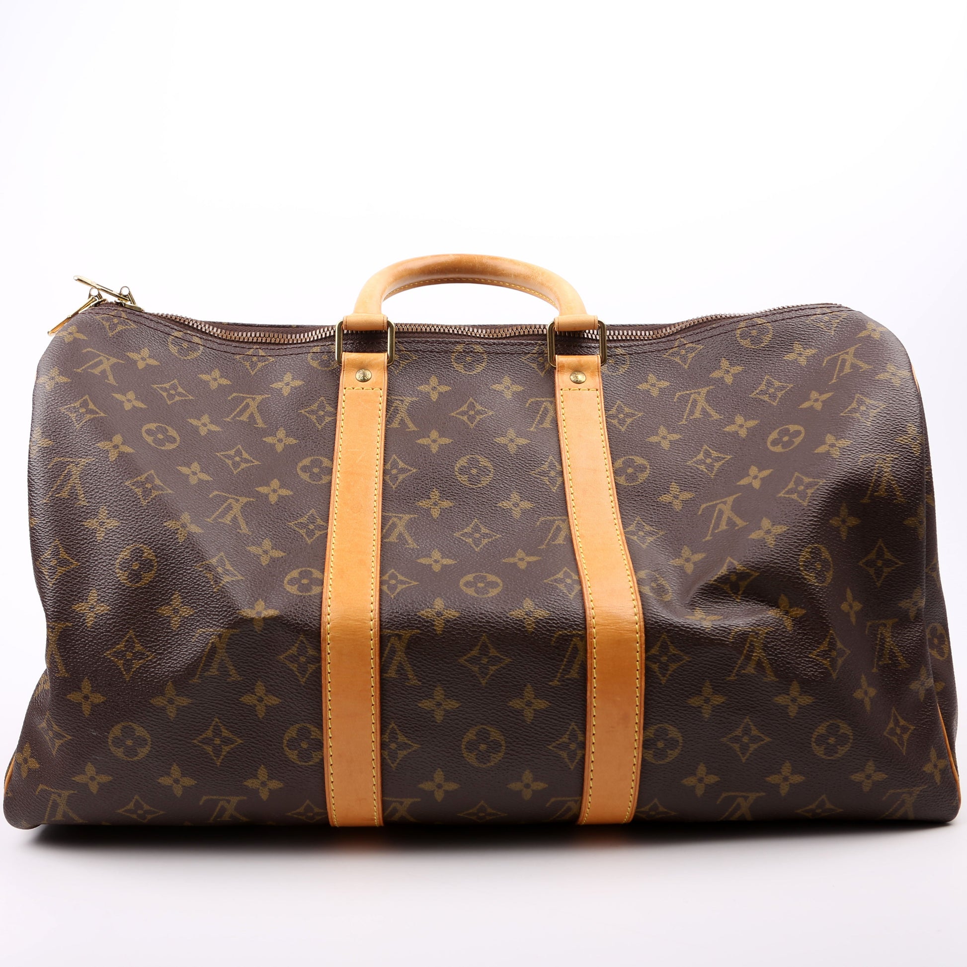 Louis Vuitton Keepall 45 Monogram Travel Bag Monogram 15