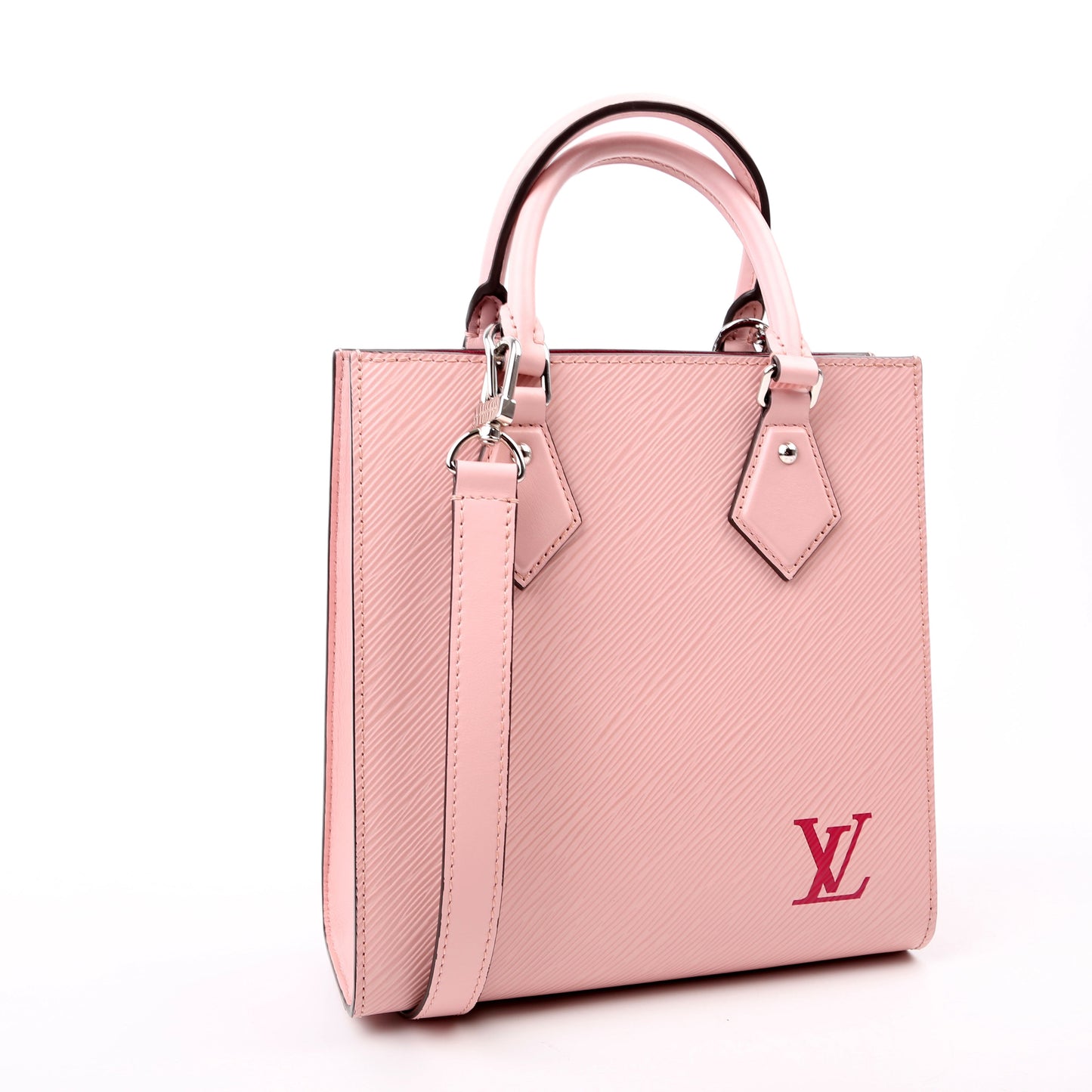 Louis Vuitton Sac Plat BB Pink Epi Handbag