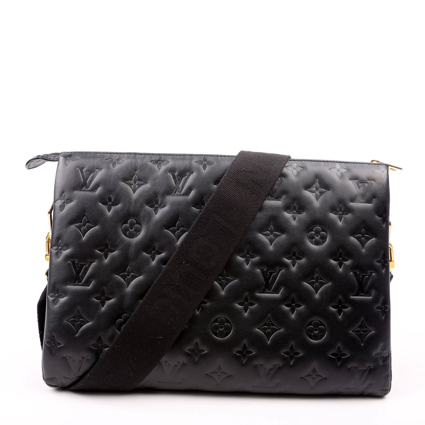 Louis Vuitton Coussin MM NV Lambskin Black Handbag