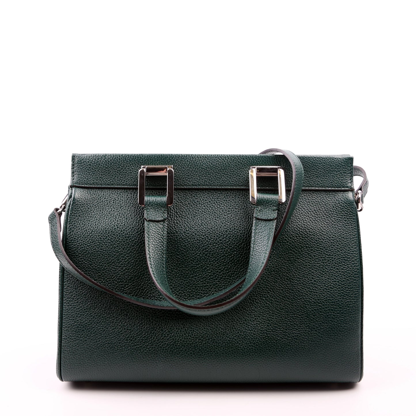 Gucci Zumi Green Small Top Handle Travel Bag
