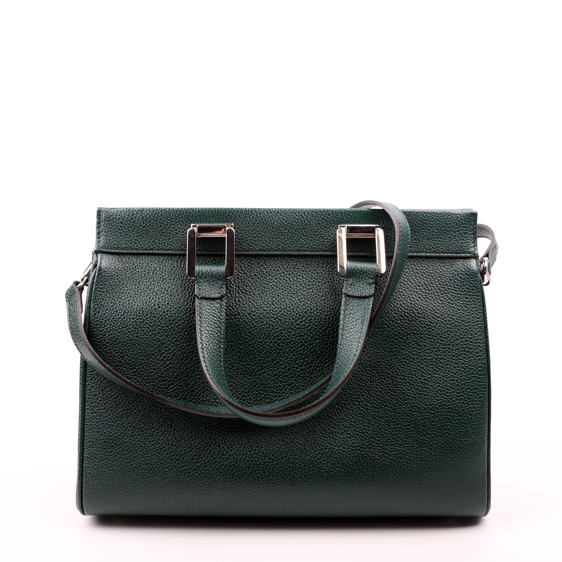 Gucci Zumi Green Small Top Handle Travel Bag