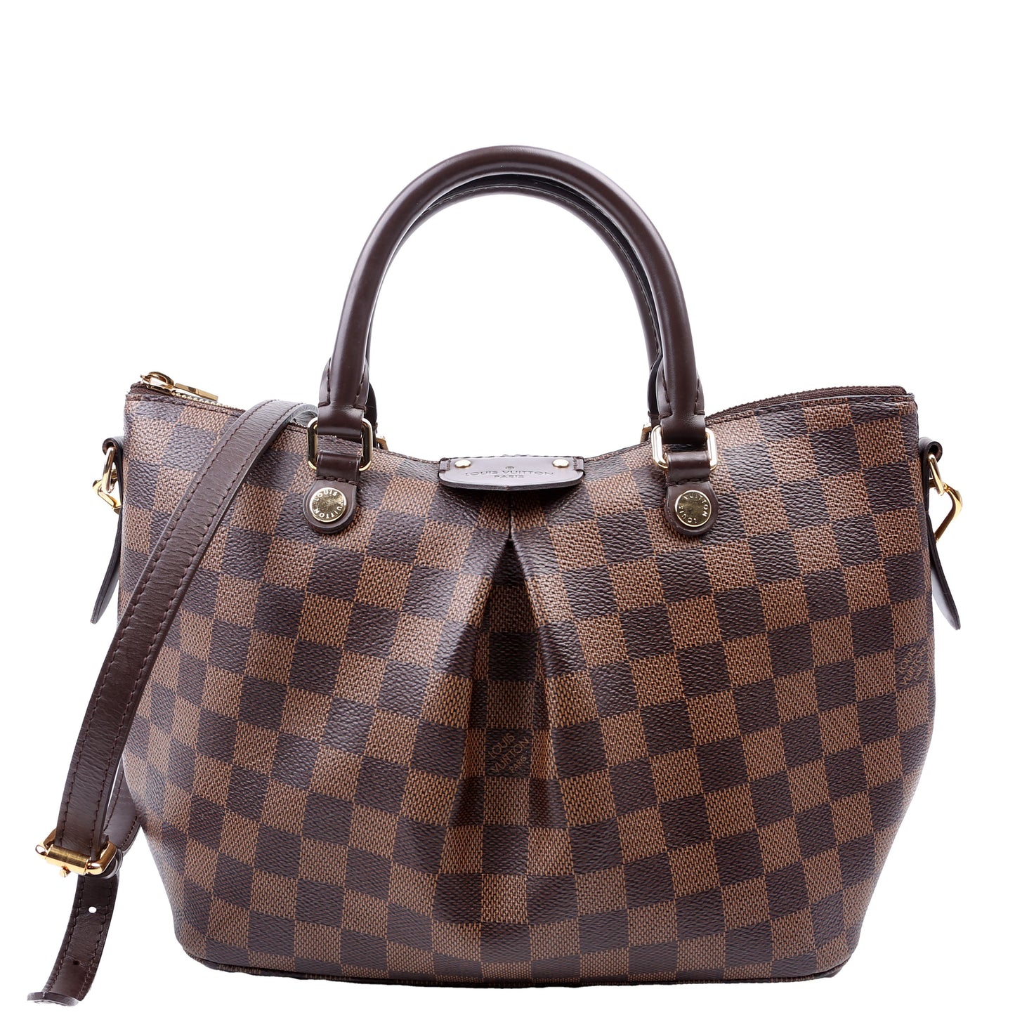 Louis Vuitton Siena Ebene PM Damier Handbag Ebene 11