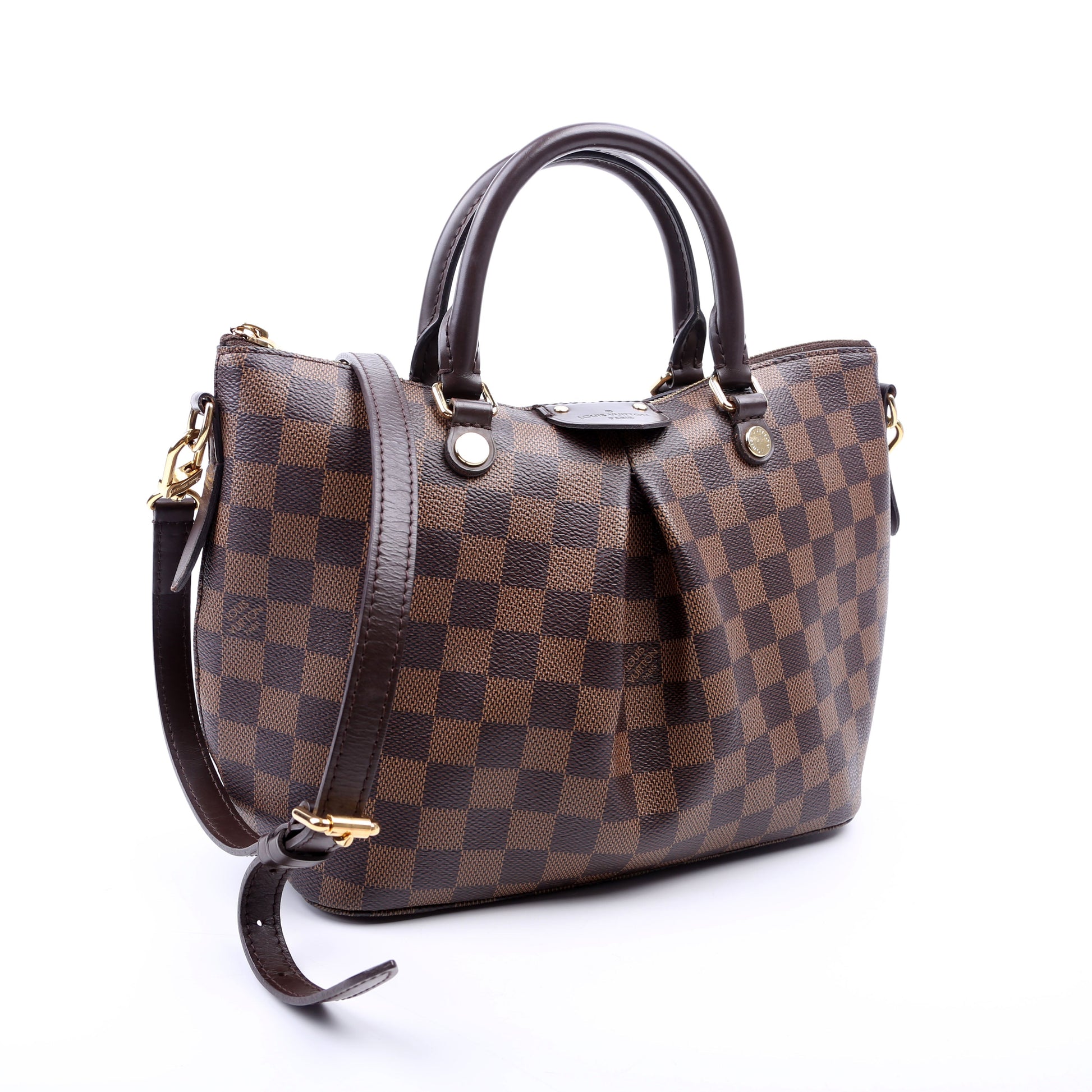 Louis Vuitton Siena Ebene PM Damier Handbag Ebene 11