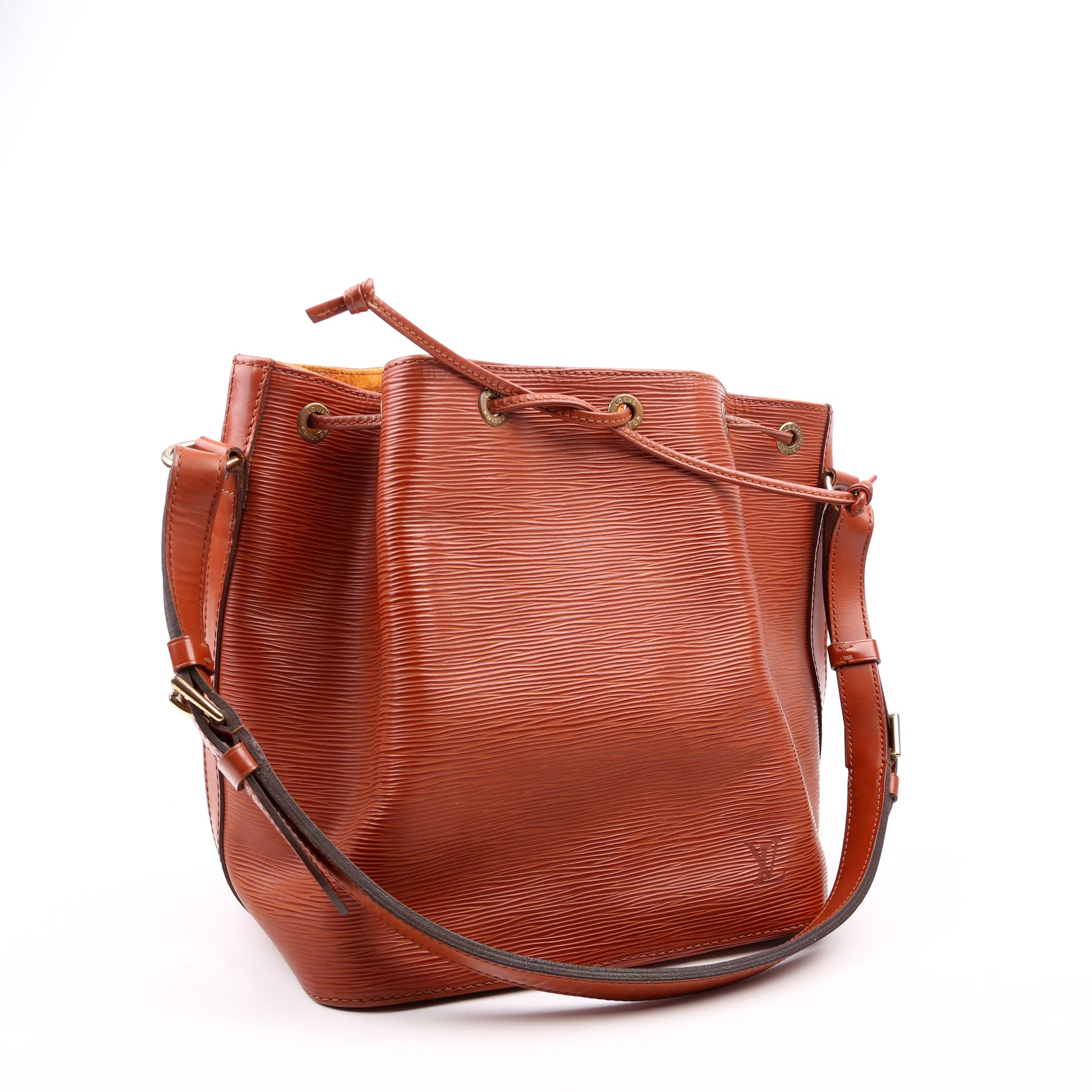 Louis Vuitton Noe Petit Epi Brown Handbag
