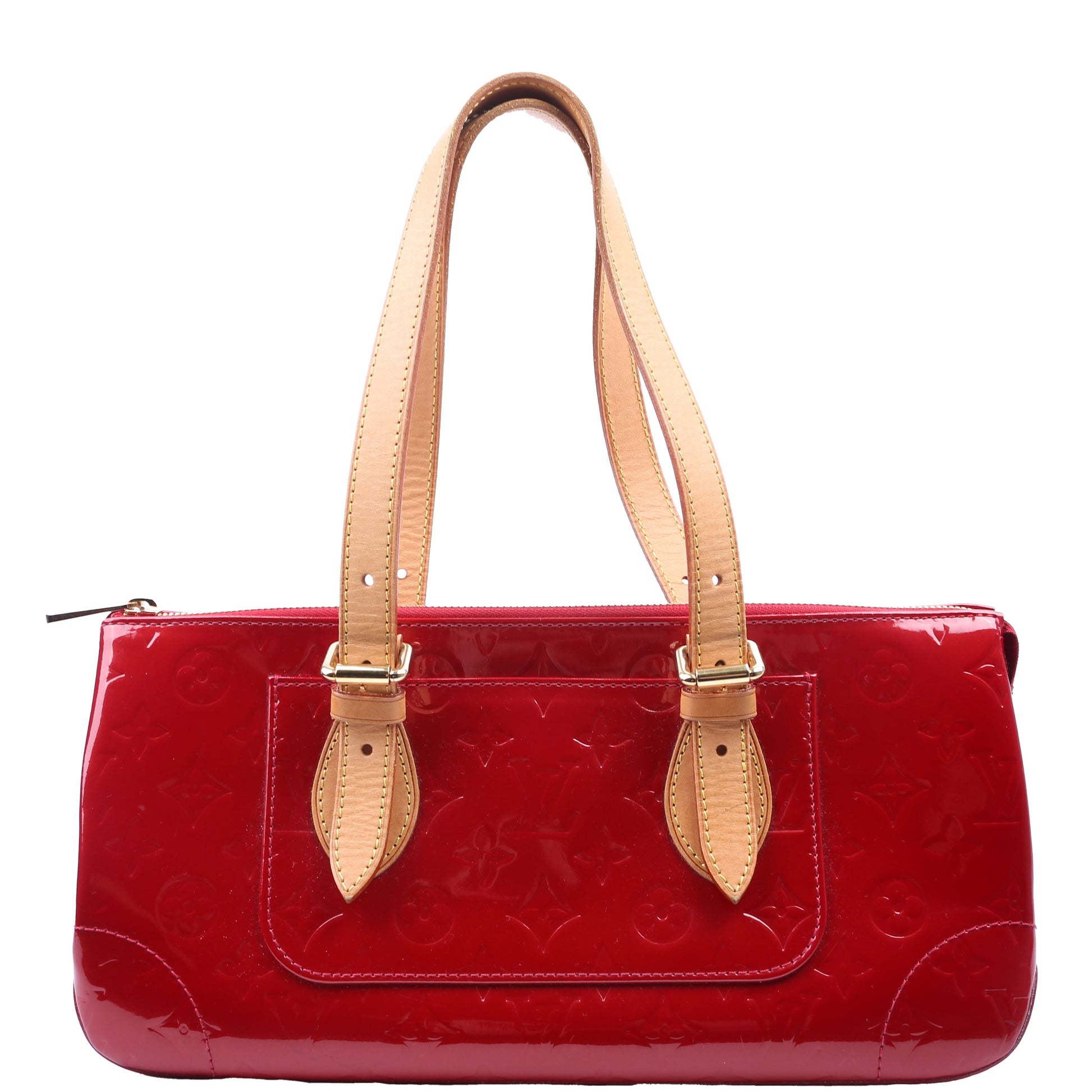 Louis Vuitton Rosewood Avenue Red Vernis Handbag