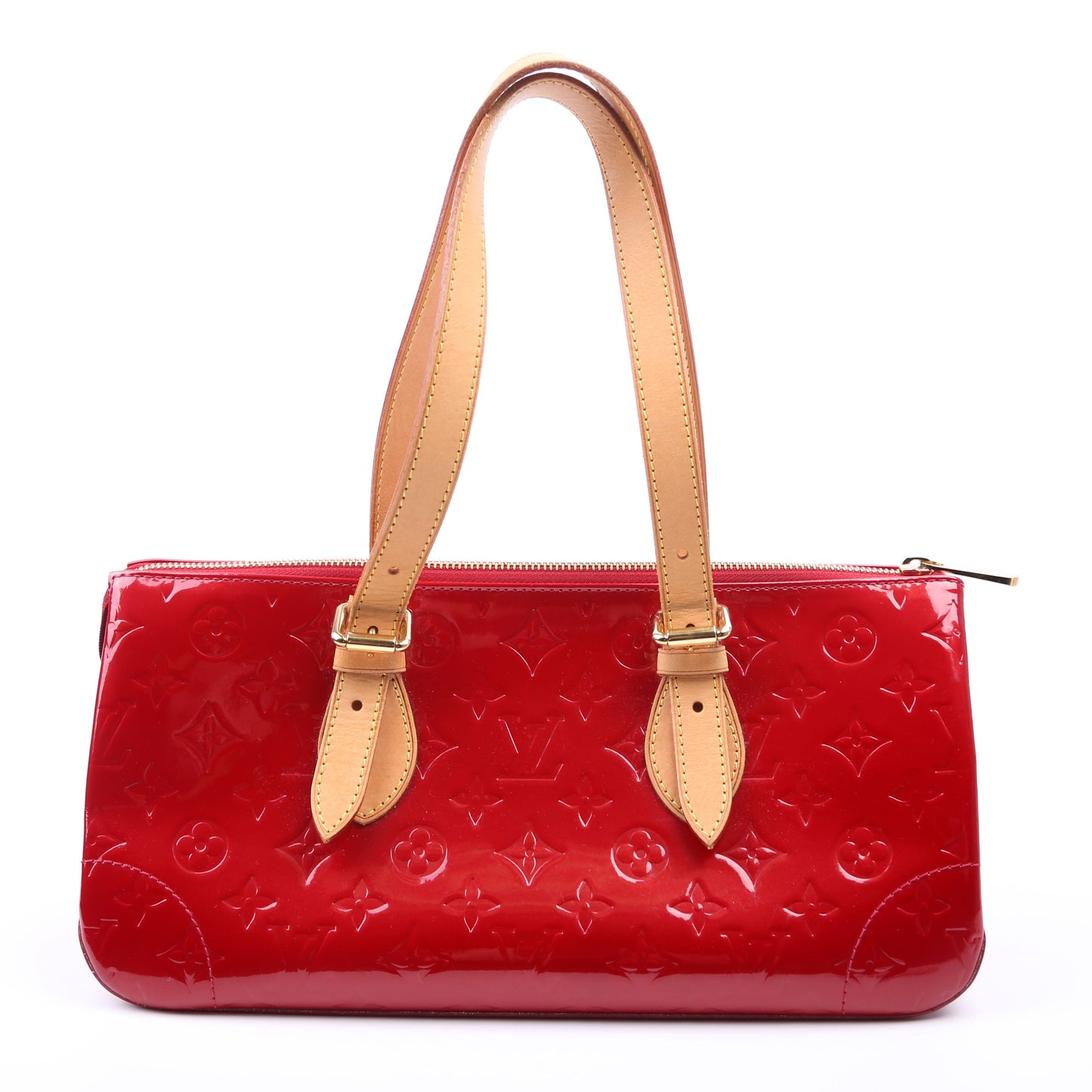 Louis Vuitton Rosewood Avenue Red Vernis Handbag