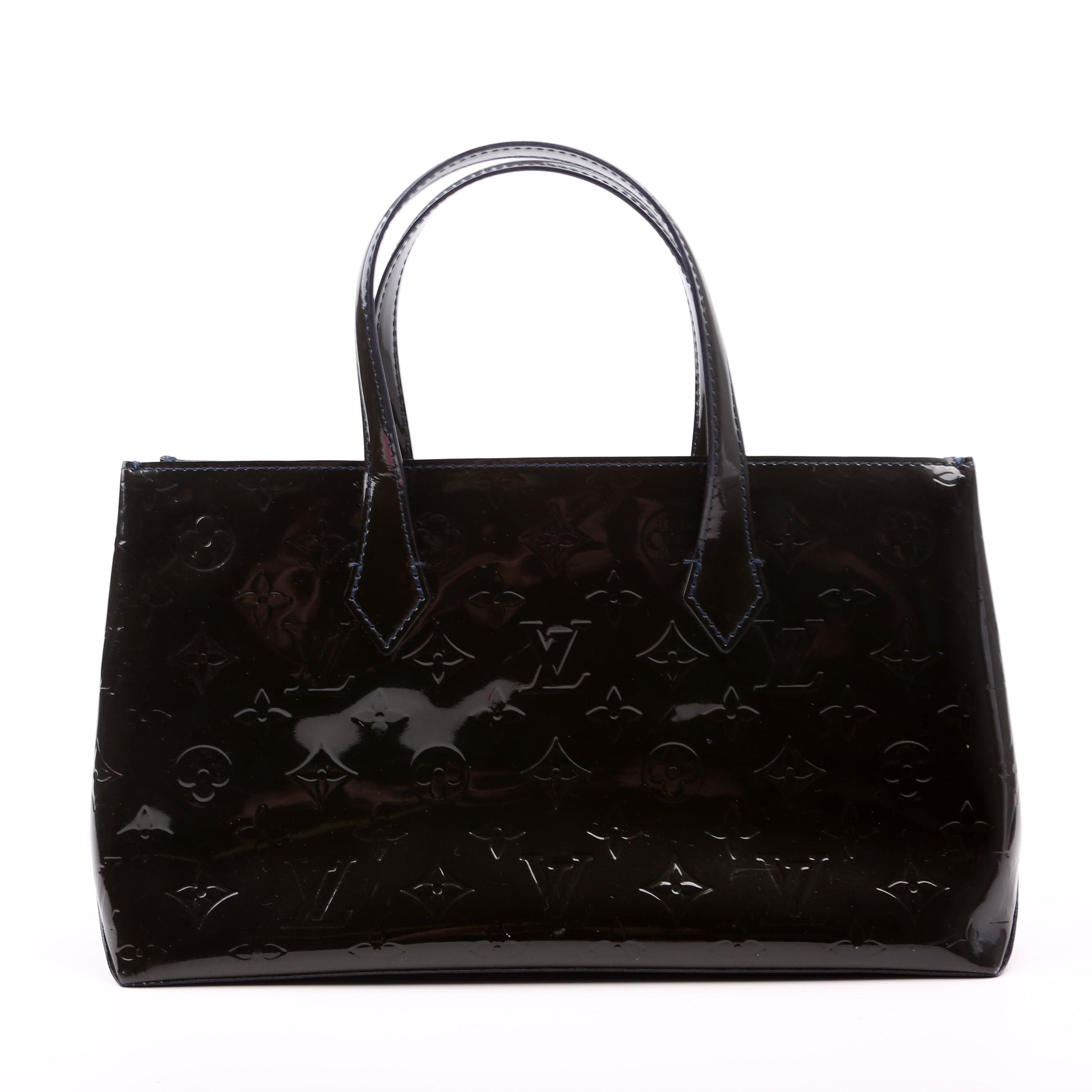 Louis Vuitton Wilshire Green PM Vernis Handbag