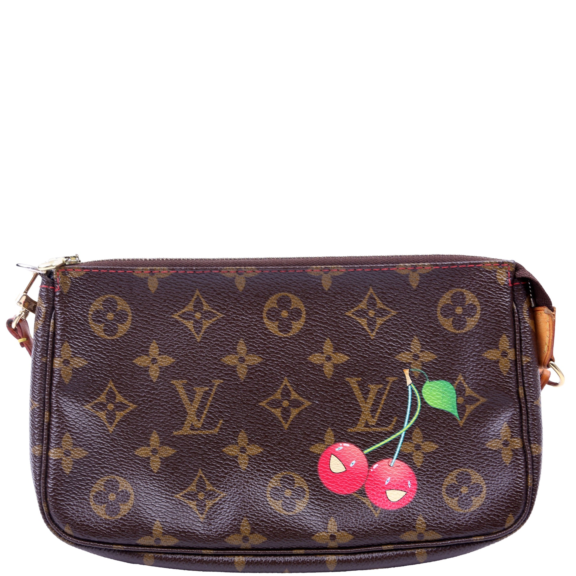 Louis Vuitton Pochette Access Cerise Clutch Bag