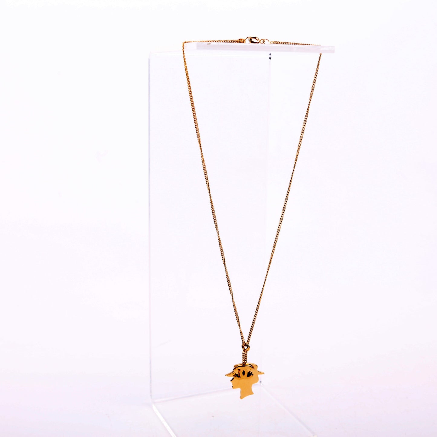 Chanel Coco Mademoiselle Pendant Necklace Gold