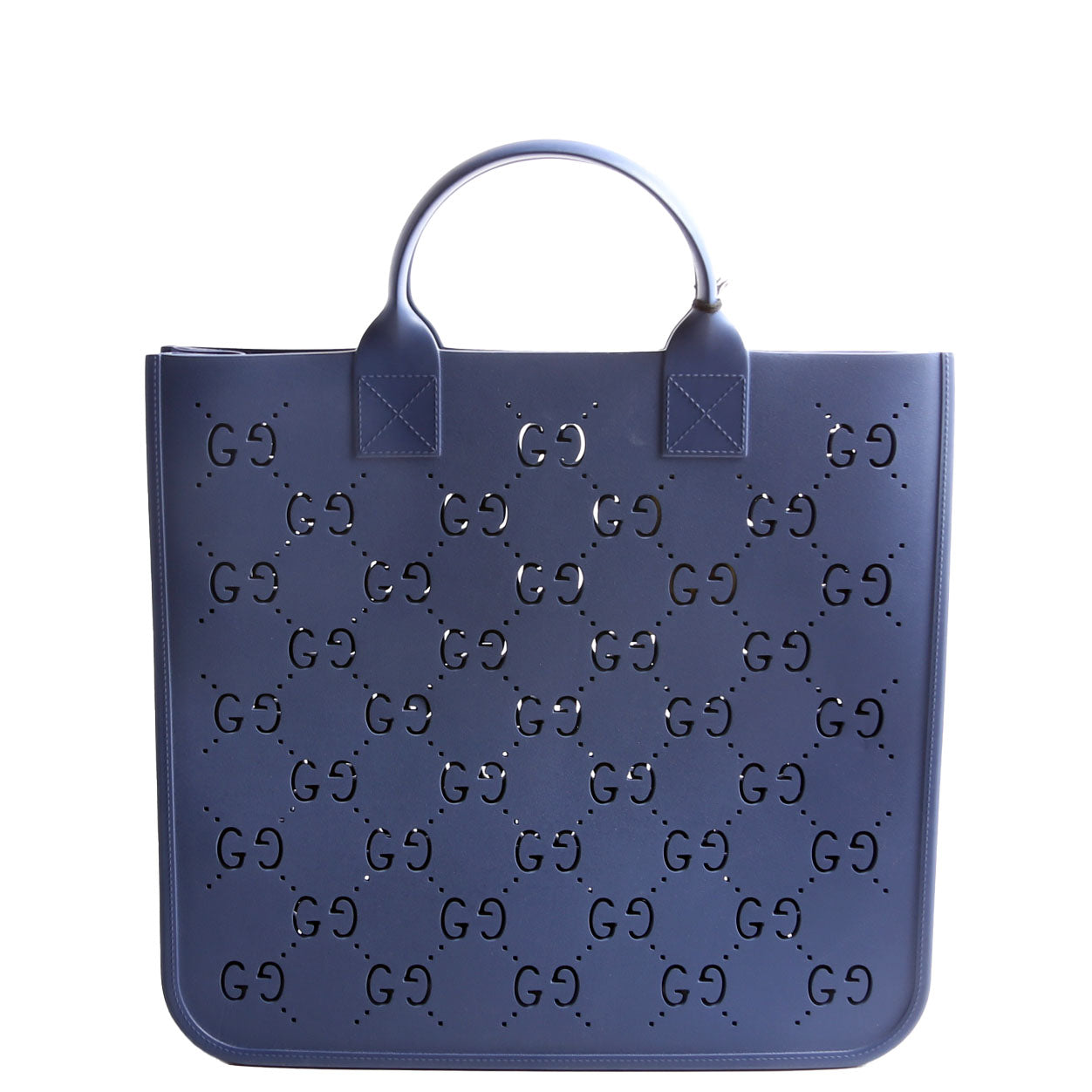Gucci GG Rubber Child's Blue Tote Bag
