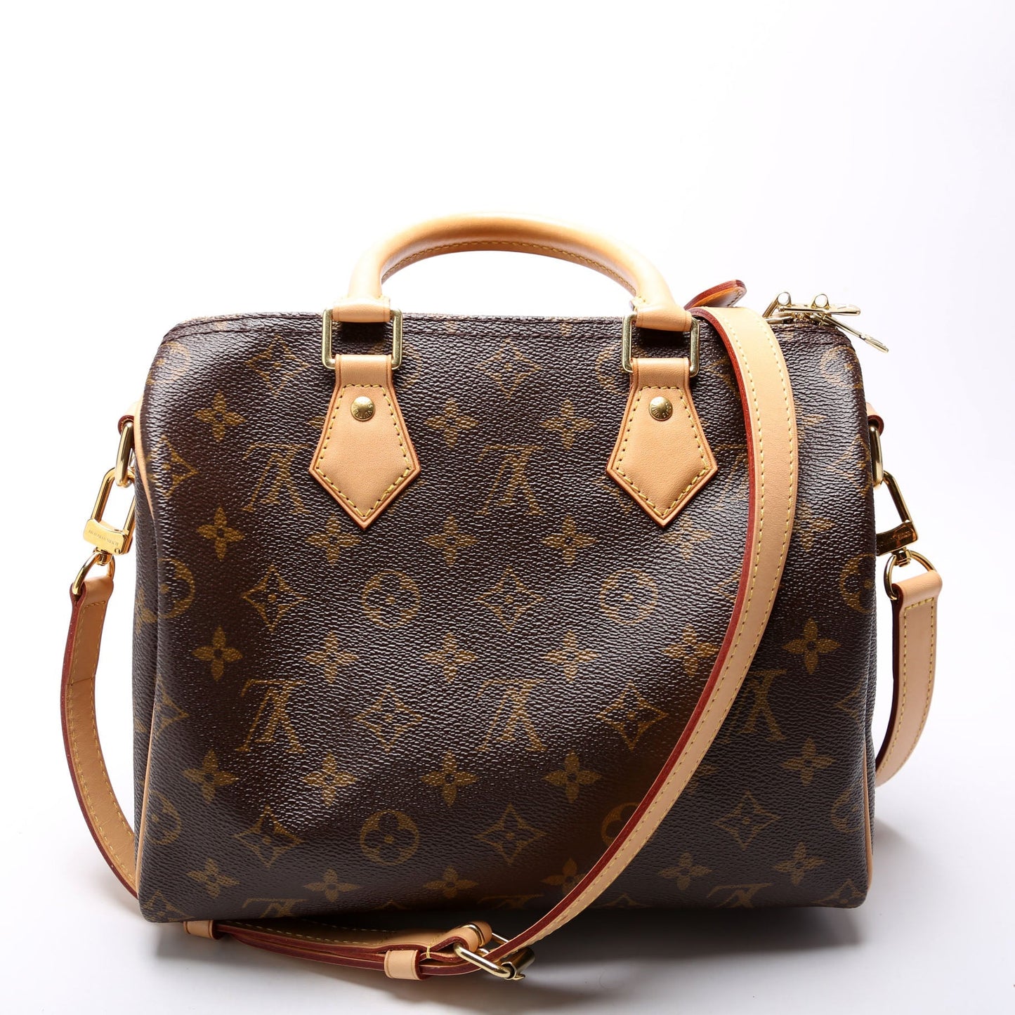 Louis Vuitton Speedy 25 W Monogram Handbag Monogram 1