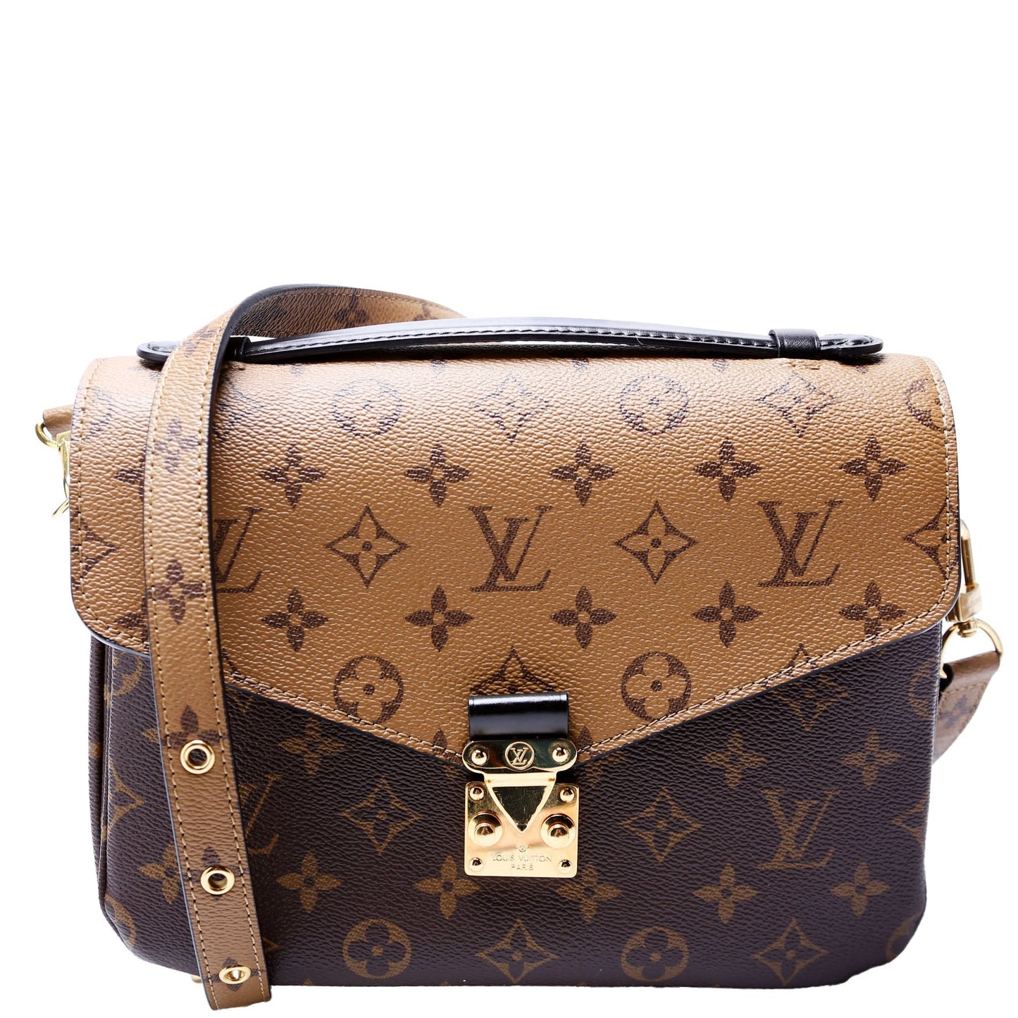 Louis Vuitton Pochette Metis Reverse Monogram Clutch Bag Monogram 23