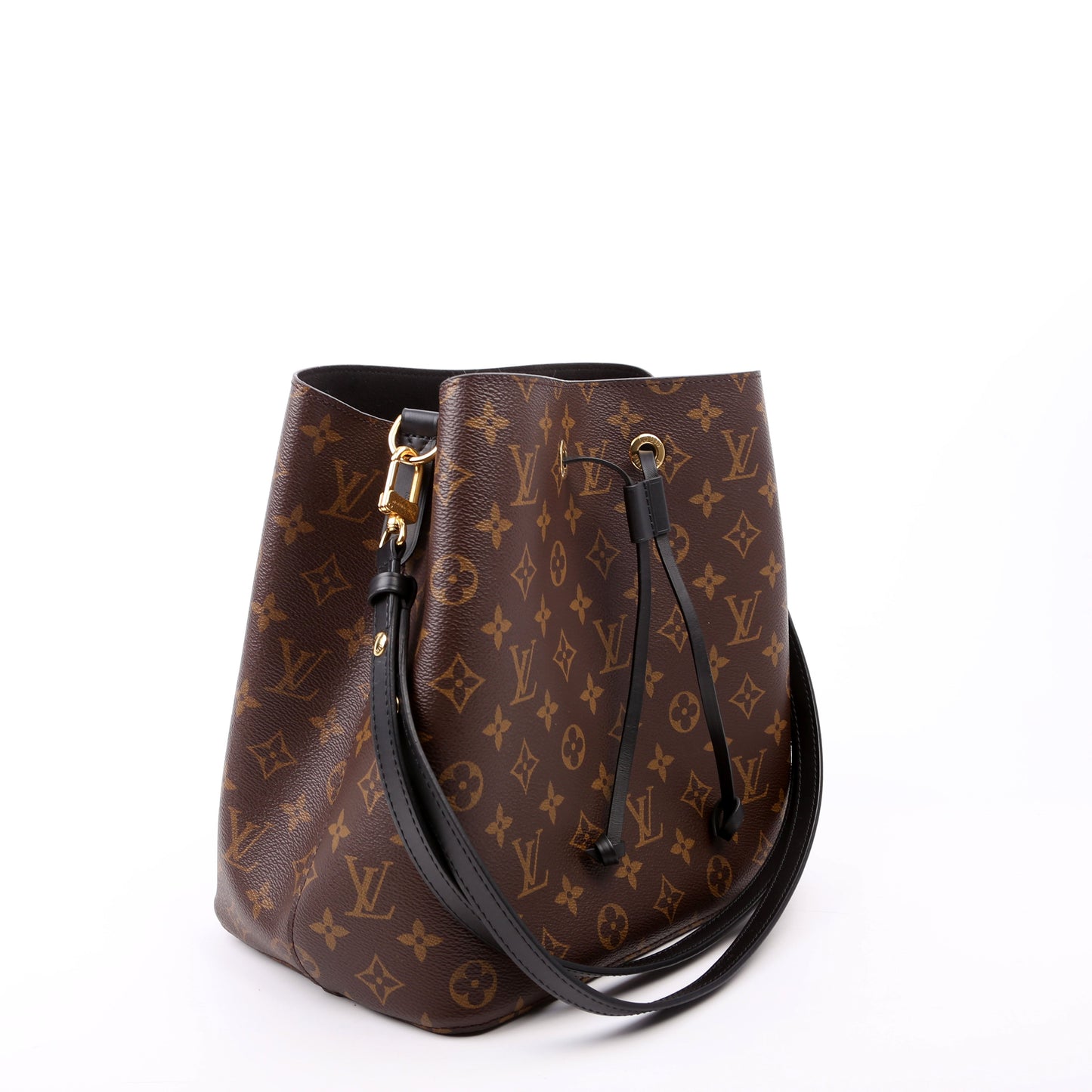 Louis Vuitton Neonoe Monogram Black Handbag Black 6