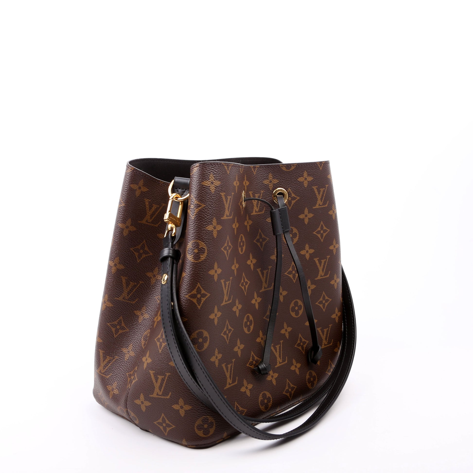 Louis Vuitton Neonoe Monogram Black Handbag Black 6