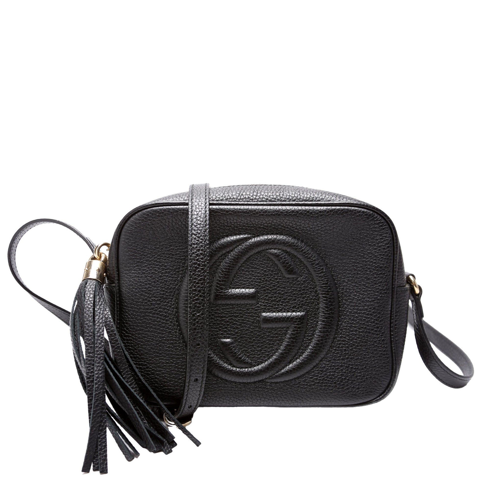 Gucci Soho Disco Black Crossbody Bag Black 5