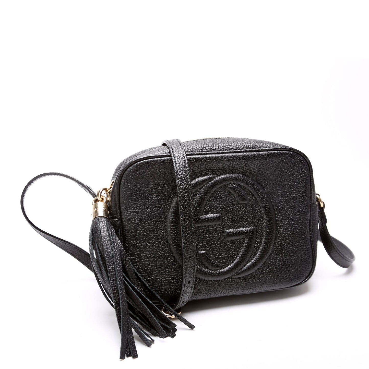 Gucci Soho Disco Black Crossbody Bag Black 5