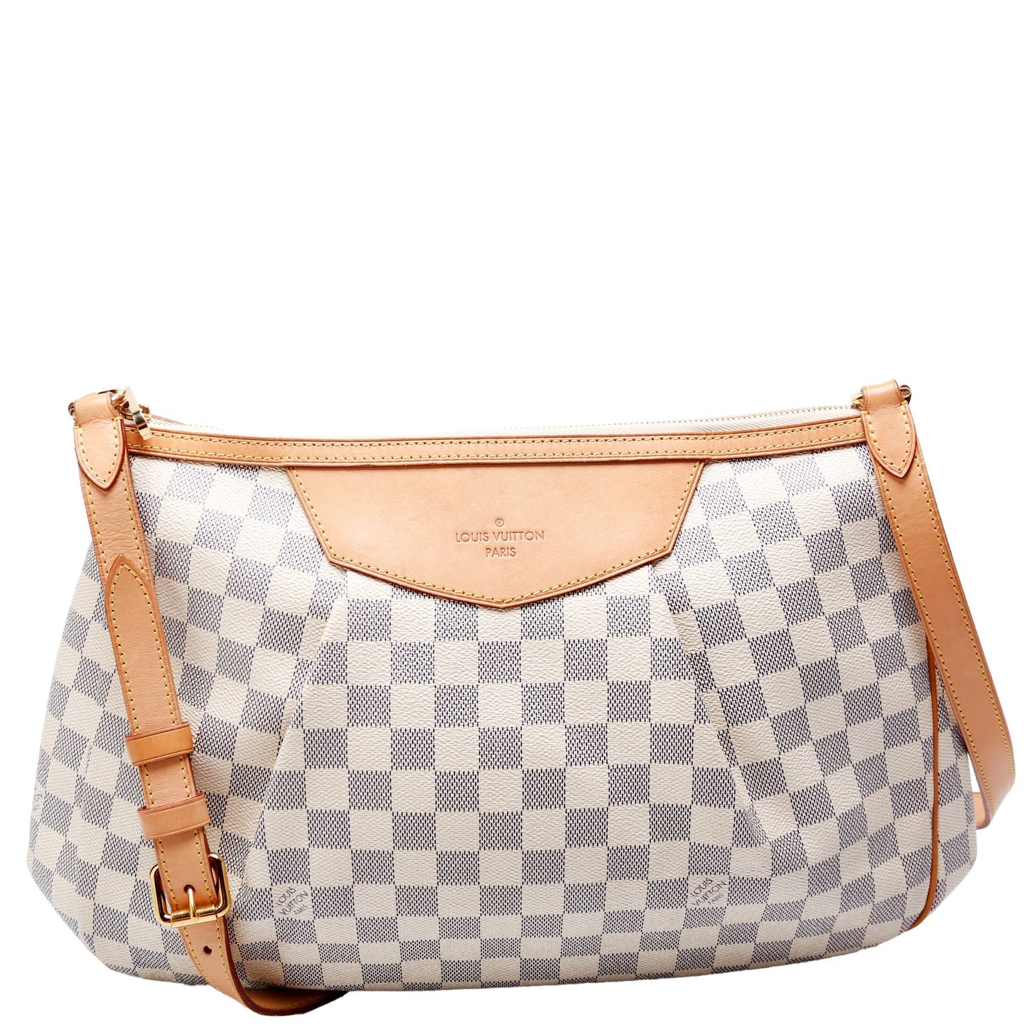 Louis Vuitton Siracusa Azur MM Damier Handbag Damier Azur