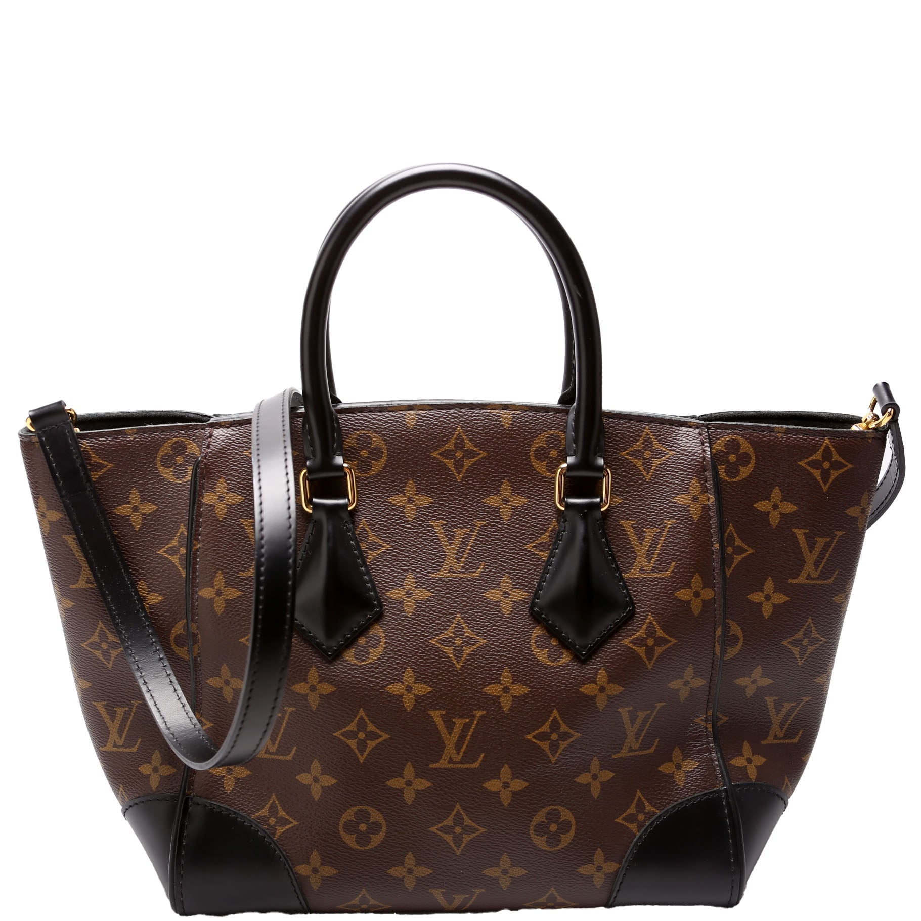 Louis Vuitton Phenix PM Monogram Black Handbag