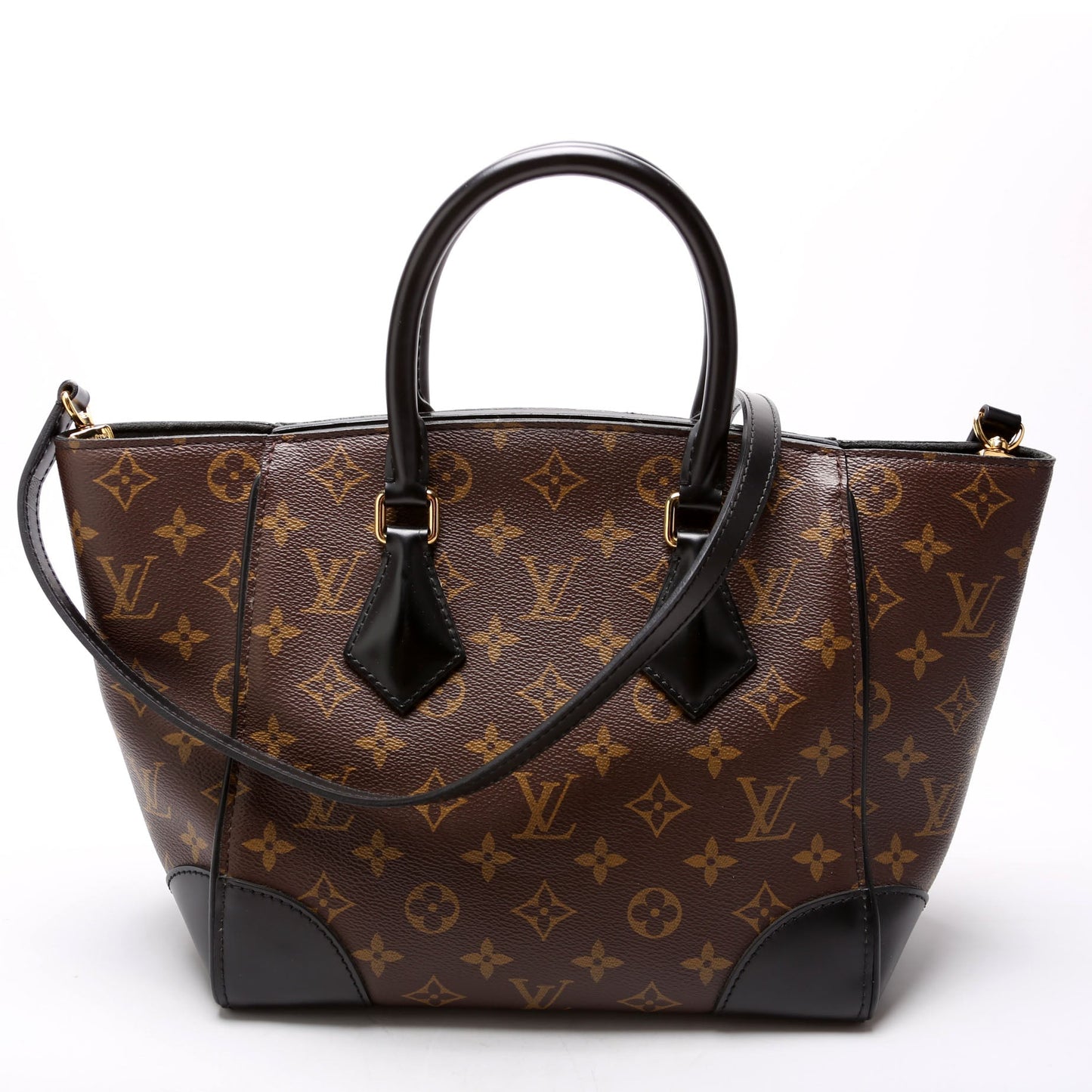 Louis Vuitton Phenix PM Monogram Black Handbag