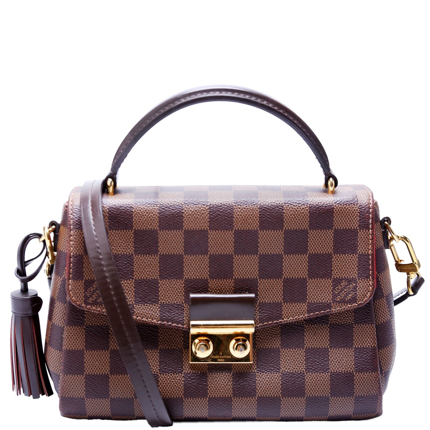 Louis Vuitton Croisette Ebene Damier Handbag Ebene 18