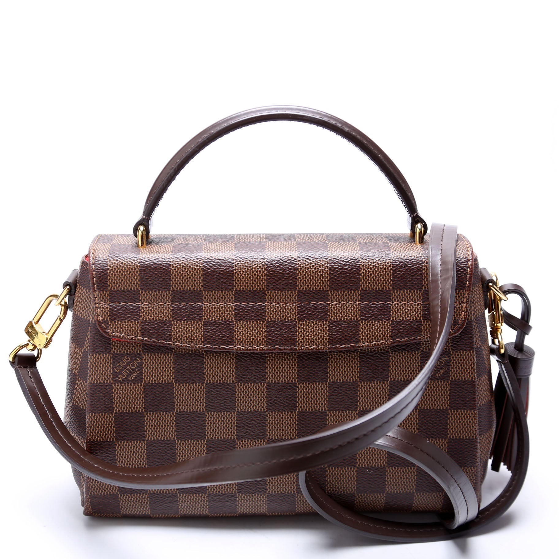 Louis Vuitton Croisette Ebene Damier Handbag Ebene 18